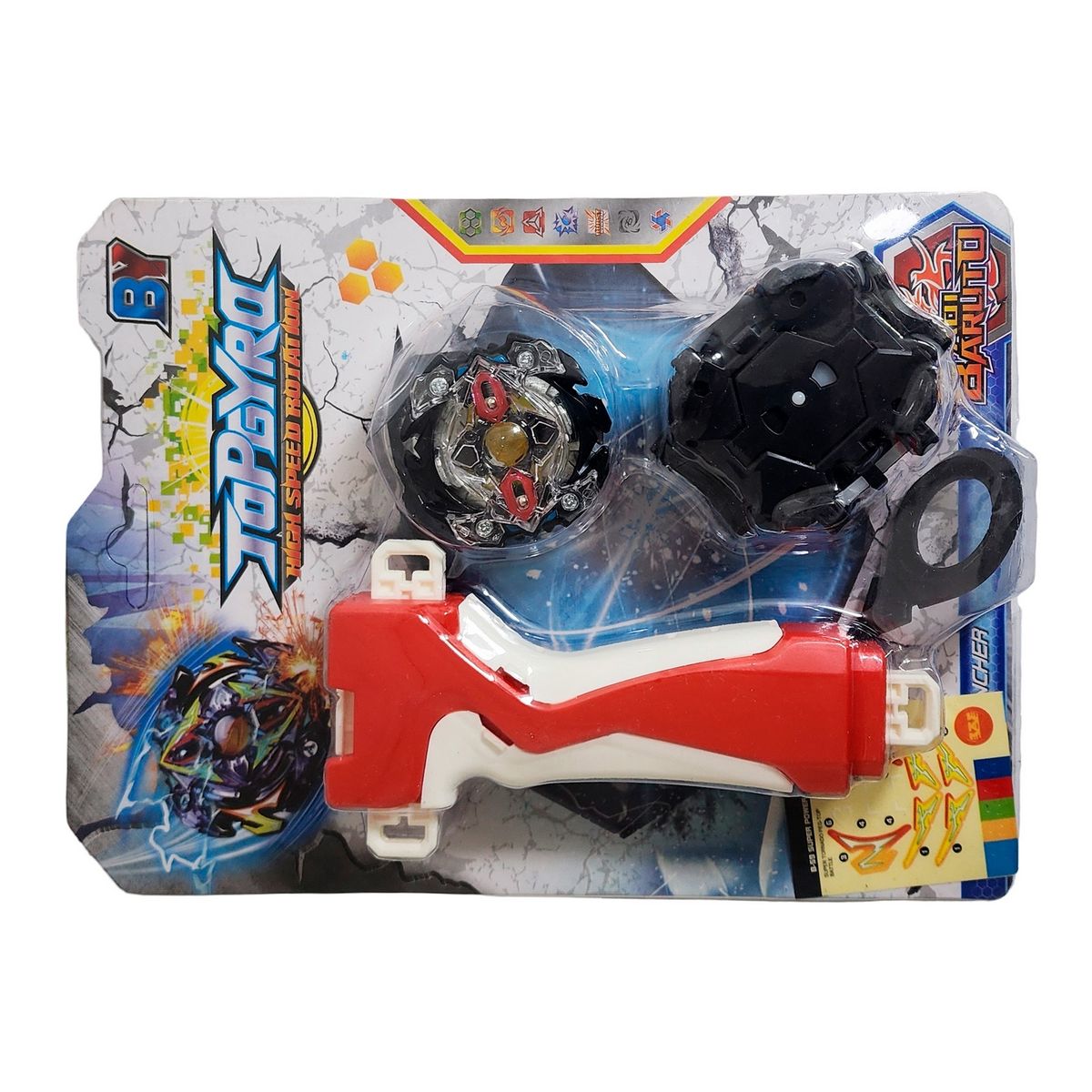 GENERICO - Juguete Interactivo Trompo Beyblade + Lanzador