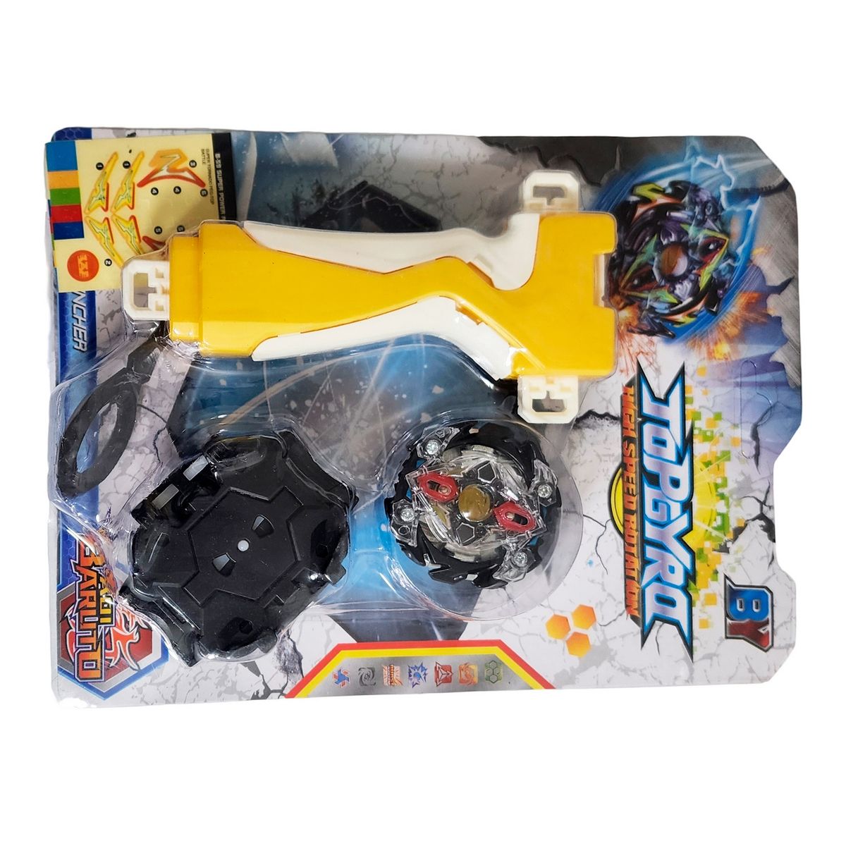 GENERICO - Juguete Interactivo Trompo Beyblade + Lanzador