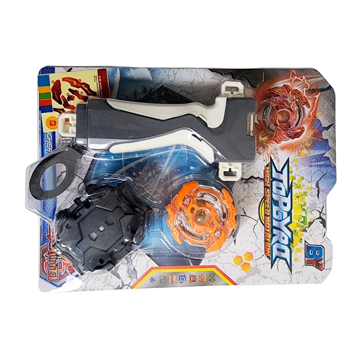 GENERICO - Juguete Interactivo Trompo Beyblade + Lanzador