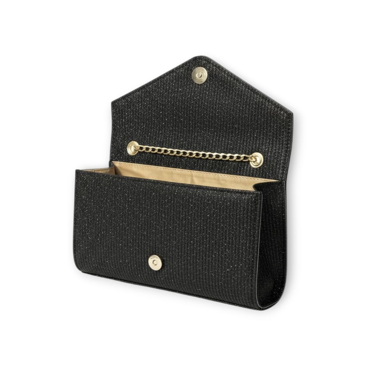 KARLA CHACON - Bolso Cartera Sobre Clutch elegante Karla Chacon Plateado Maite