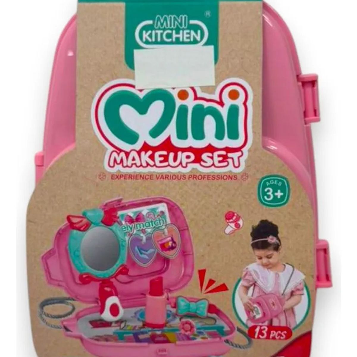 KIDSHOP - Set De Juguete De Belleza Portátil Con Accesorios RX532-18