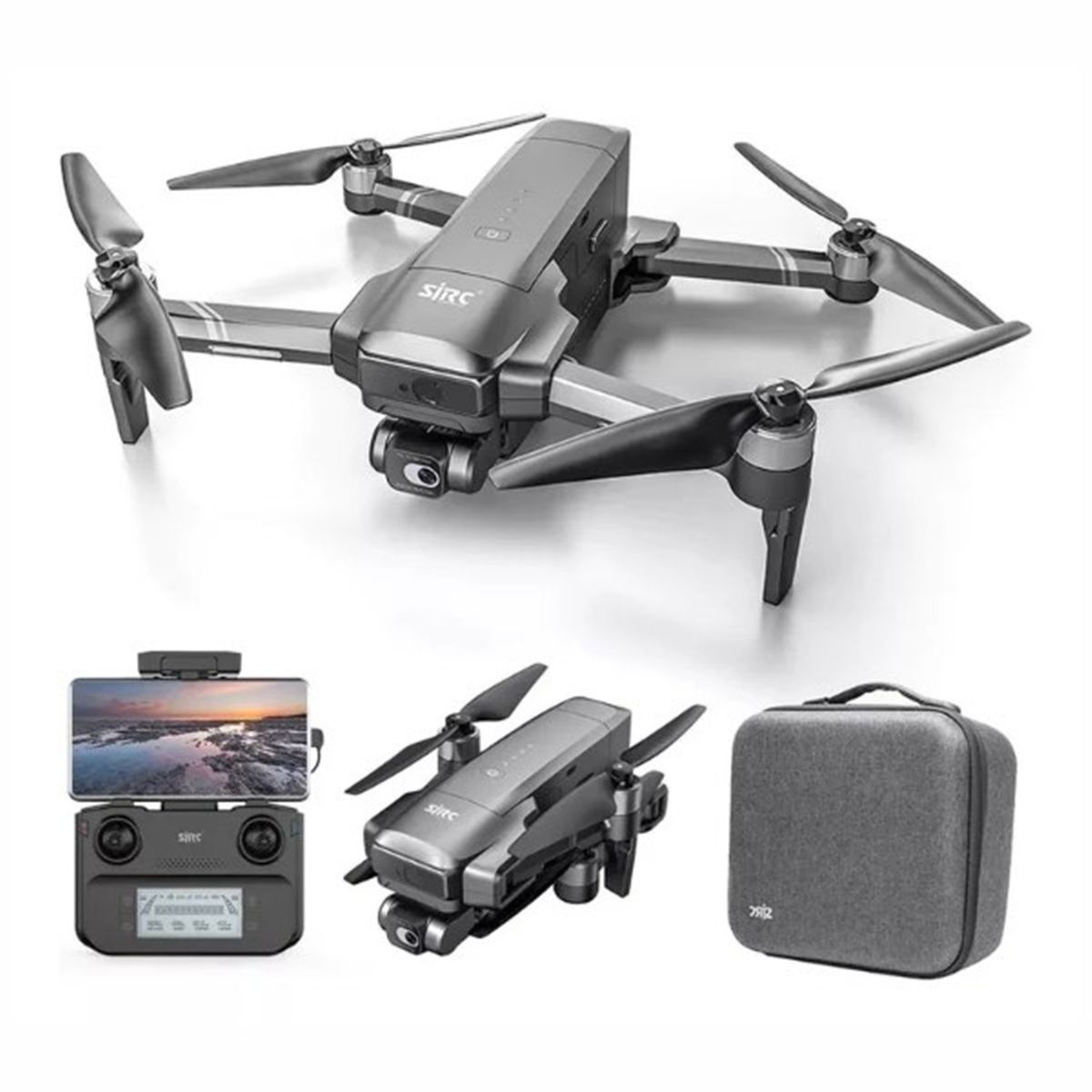 GENERICO - Dron Cámara Aéreo Modelo F22S Profesional 40 Mins En Vuelo