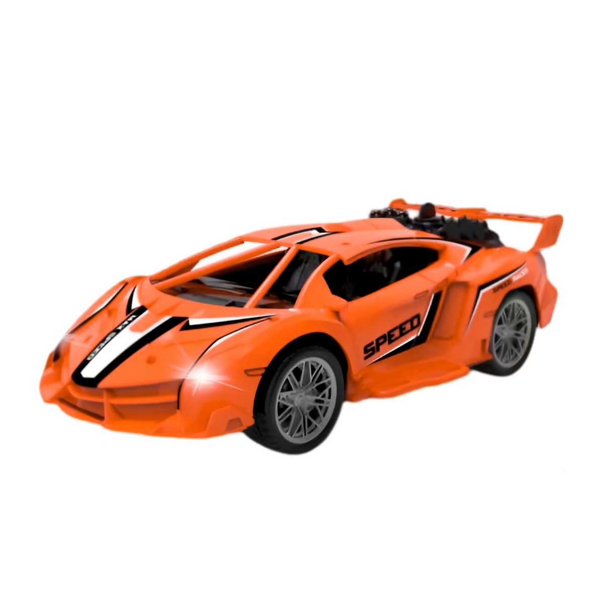 GENERICO - Carro Control Forma Timon Recargable Speed Juguete Niños