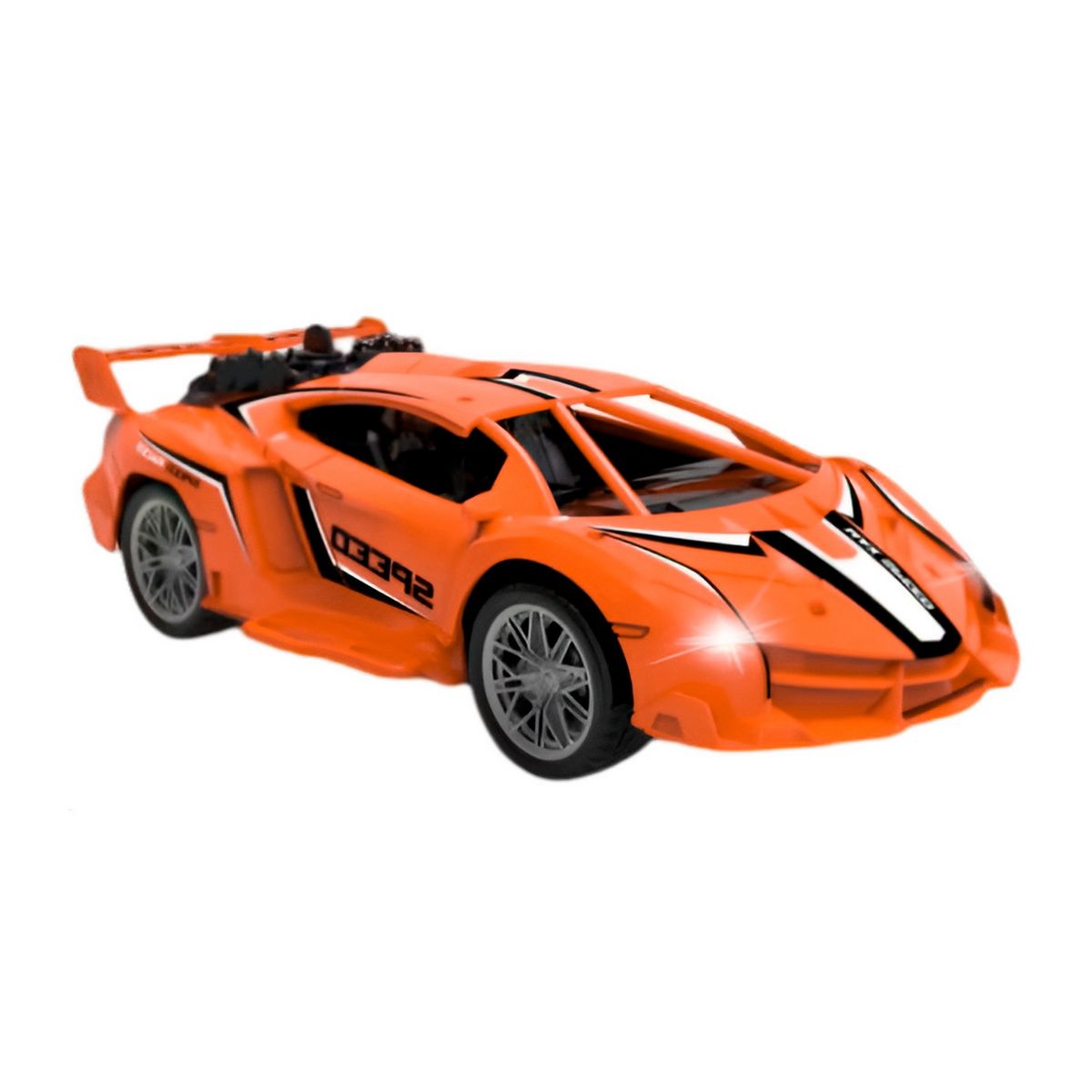 GENERICO - Carro Control Forma Timon Recargable Speed Juguete Niños