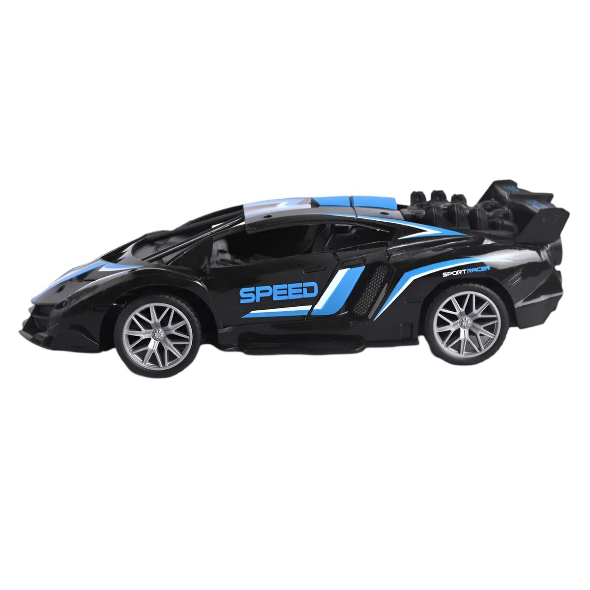 GENERICO - Carro Control Forma Timon Recargable Speed Juguete Niños