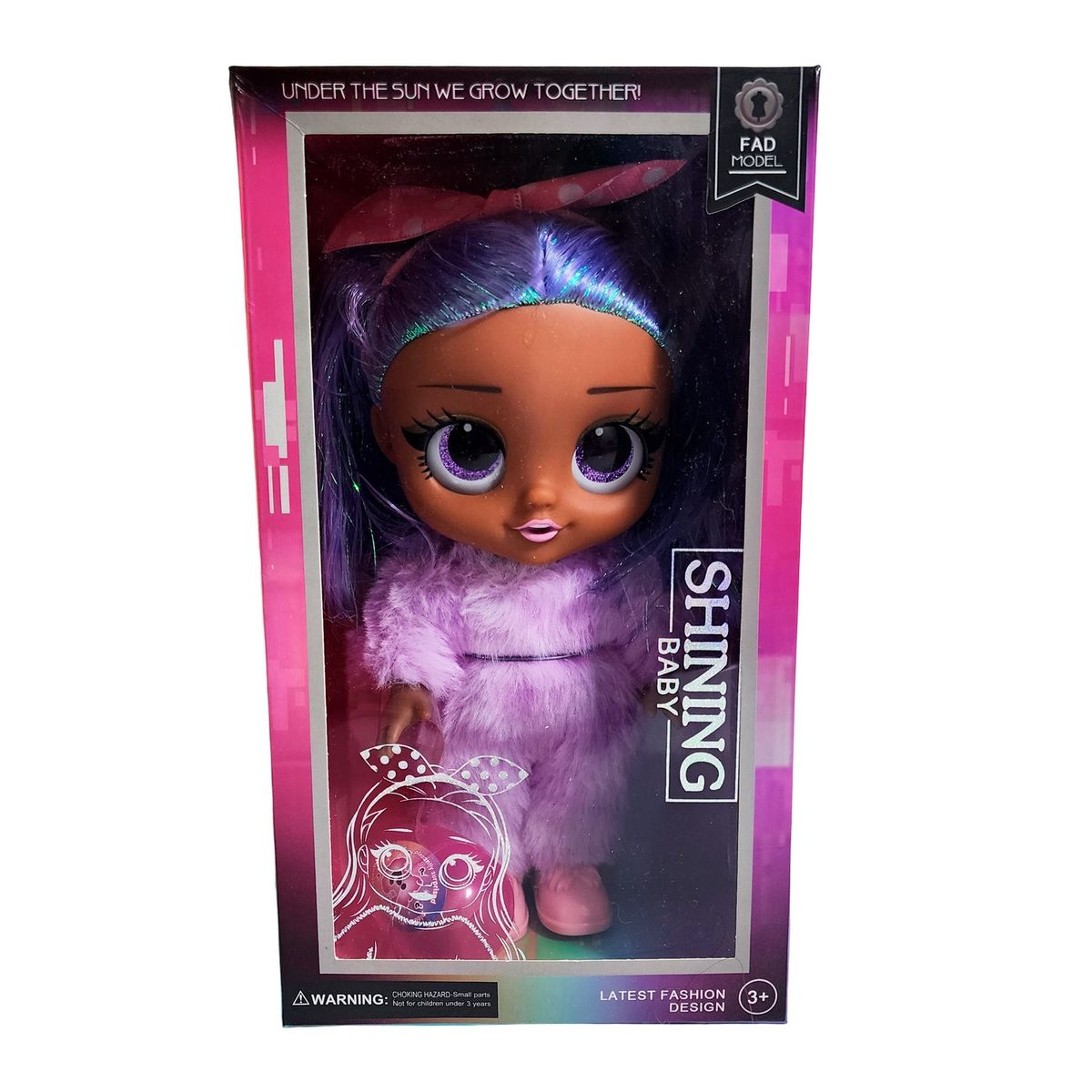 GENERICO - Muñeca Bebe Pijama Peluche Fashion + Mascota Juguete