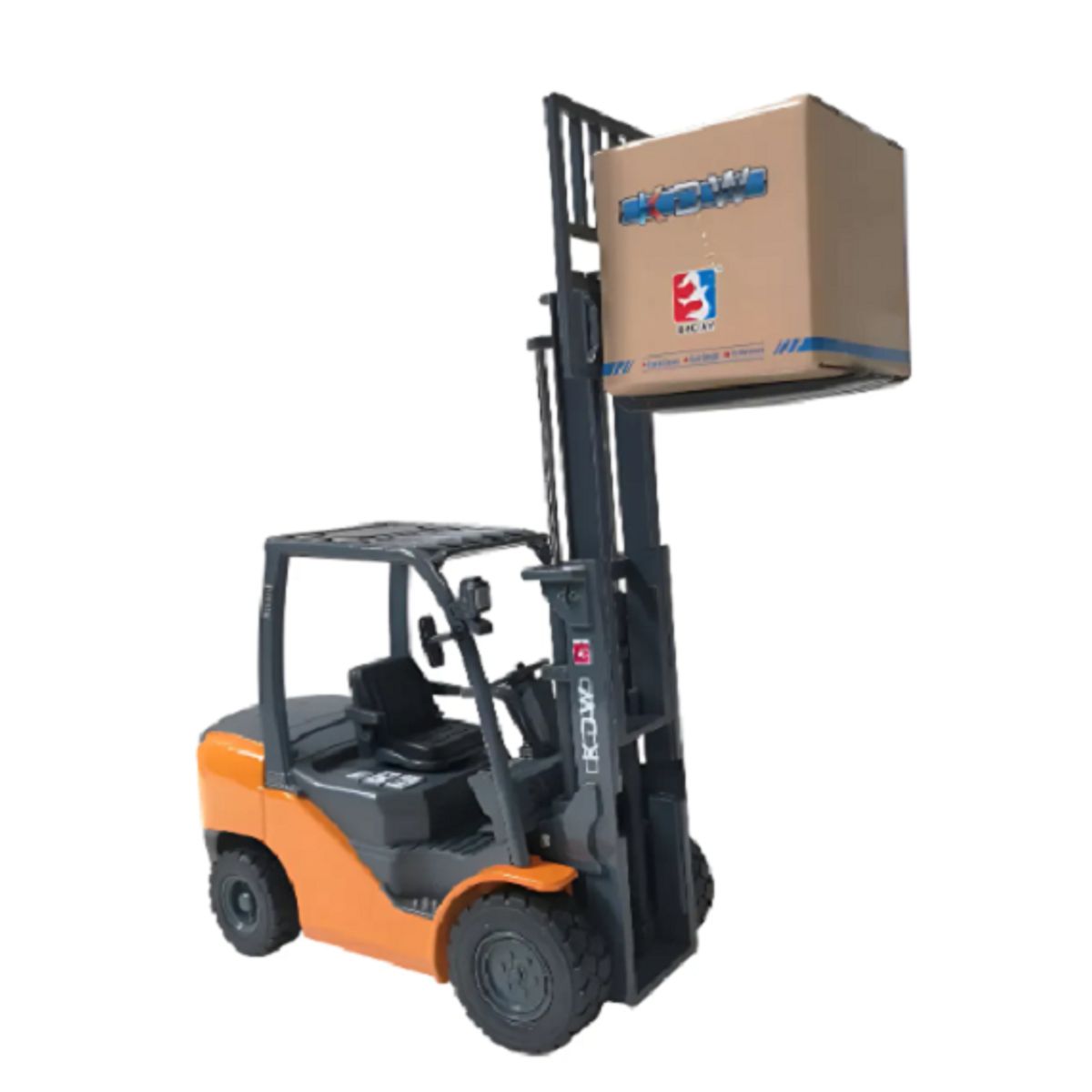 GENERICO - Maquinaria Montacarga Kdw A Escala 150 Modelo Con Caja coleccion