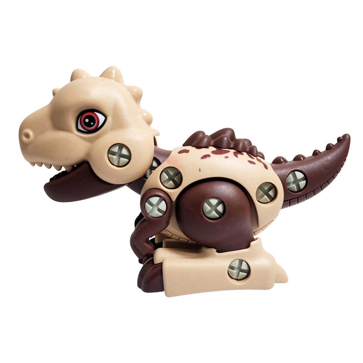 GENERICO - Figura Dinosaurio Rex Armable + Destornillador De Juguete