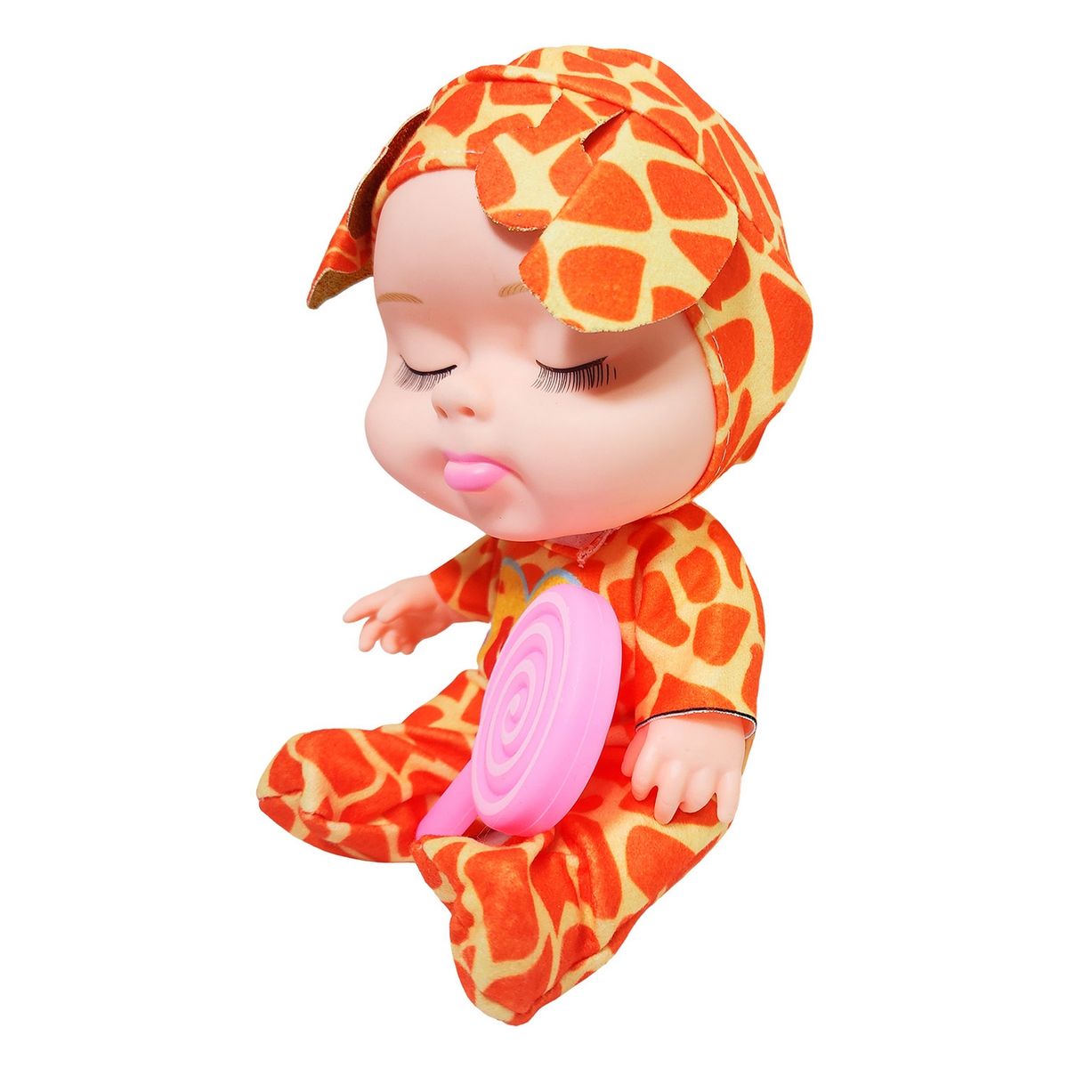 GENERICO - Muñeco Bebe Dormilon Bebote Con Paleta De Juguete Niñas