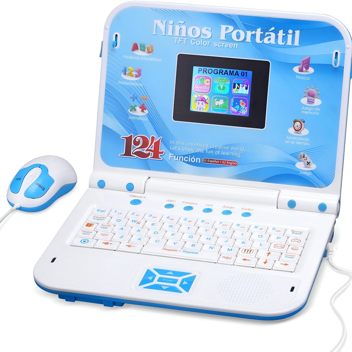 GENERICO - Computador Didactico 124 Funciones Pantalla De Color