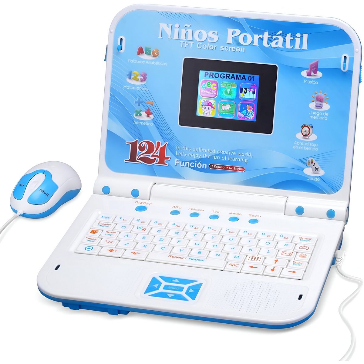 GENERICO - Computador Didactico 124 Funciones Pantalla De Color