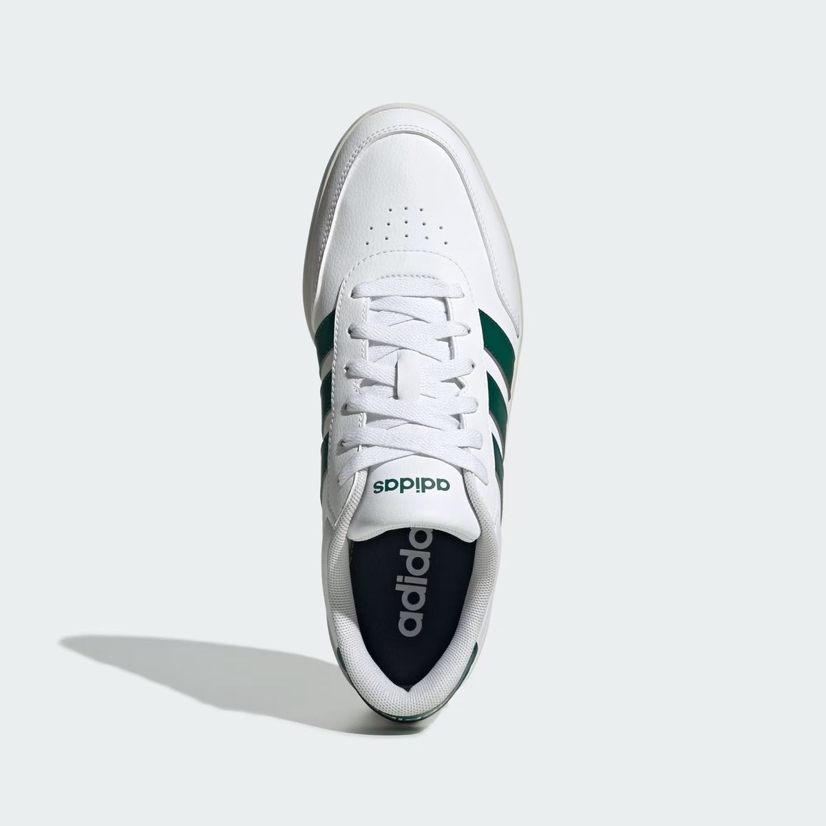 ADIDAS - Tenis Adidas Hombre Breaknet 3.0 JR3549 Blanco Verde Casual