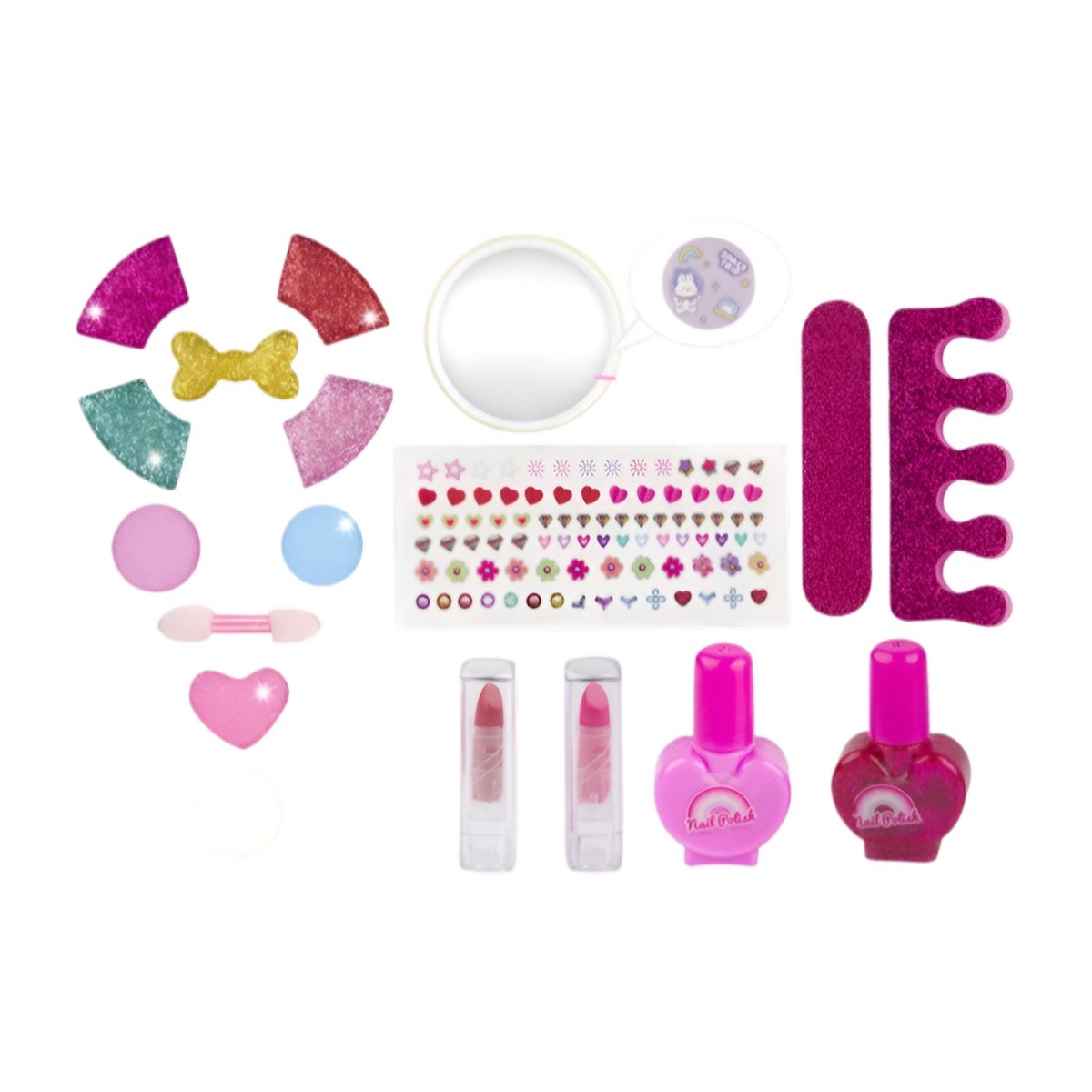 GENERICO - Kit De Maquillaje Y Uñas Set Para Niña Juguete Cono Colores