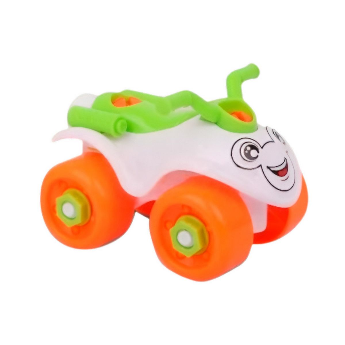 GENERICO - Cuatrimoto Figura Armable + Destornillador Juguete