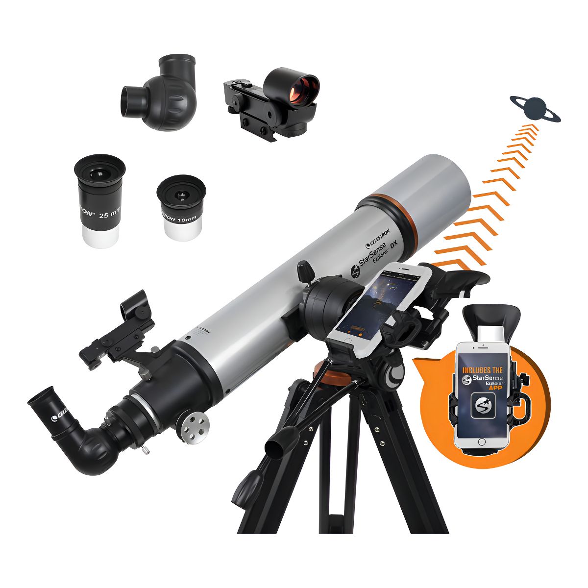 CELESTRON - Celestron Starsense Explorer Dx 102az Smart App-enabled