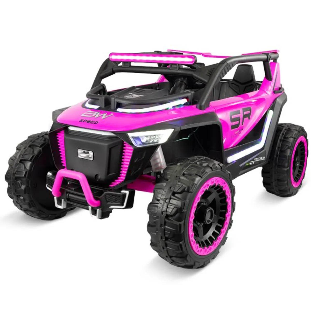 PRINSEL - Carro Eléctrico Niña Doble 12v Tipo Canam Starlight Prinsel Pink