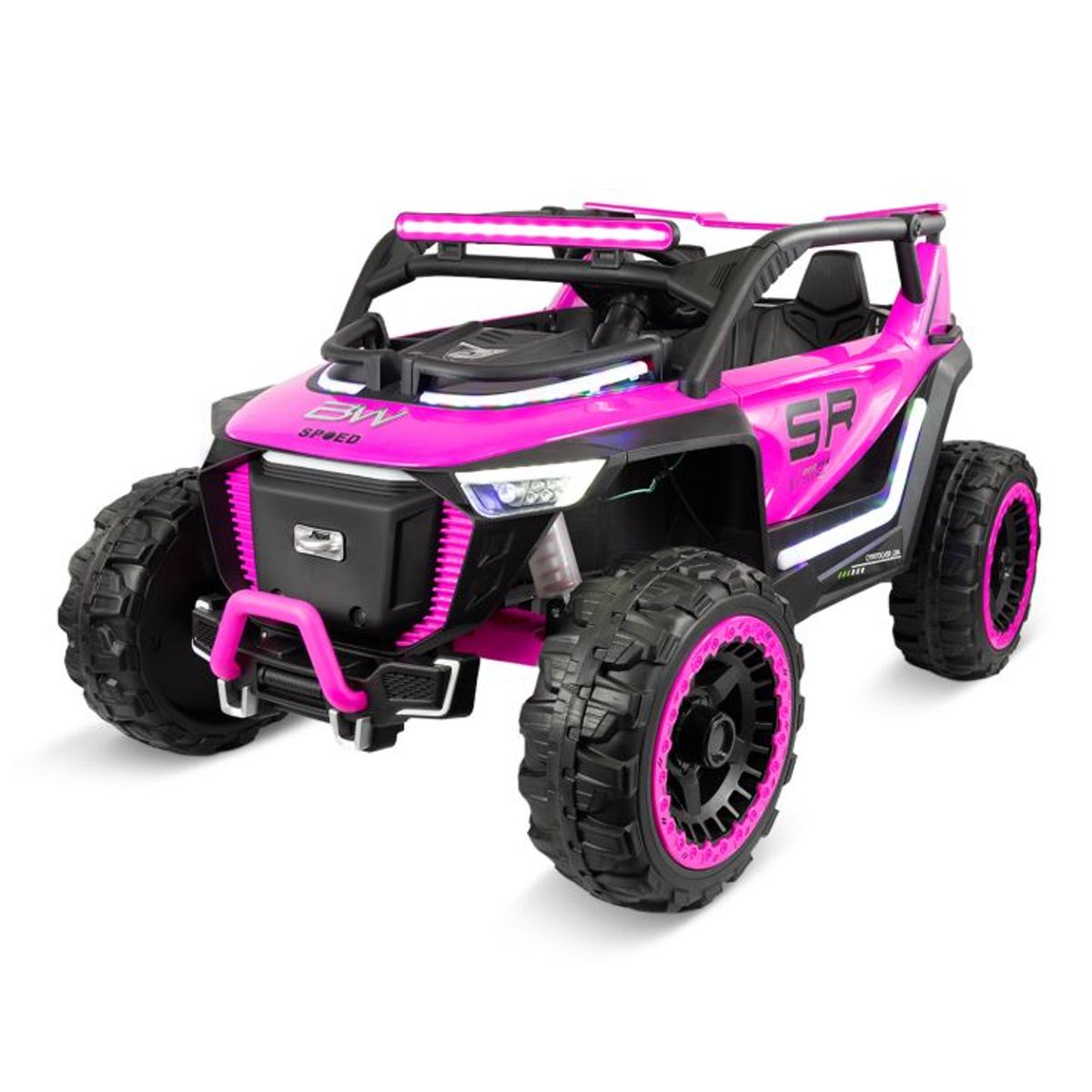PRINSEL - Carro Eléctrico Niña Doble 12v Tipo Canam Starlight Prinsel Pink