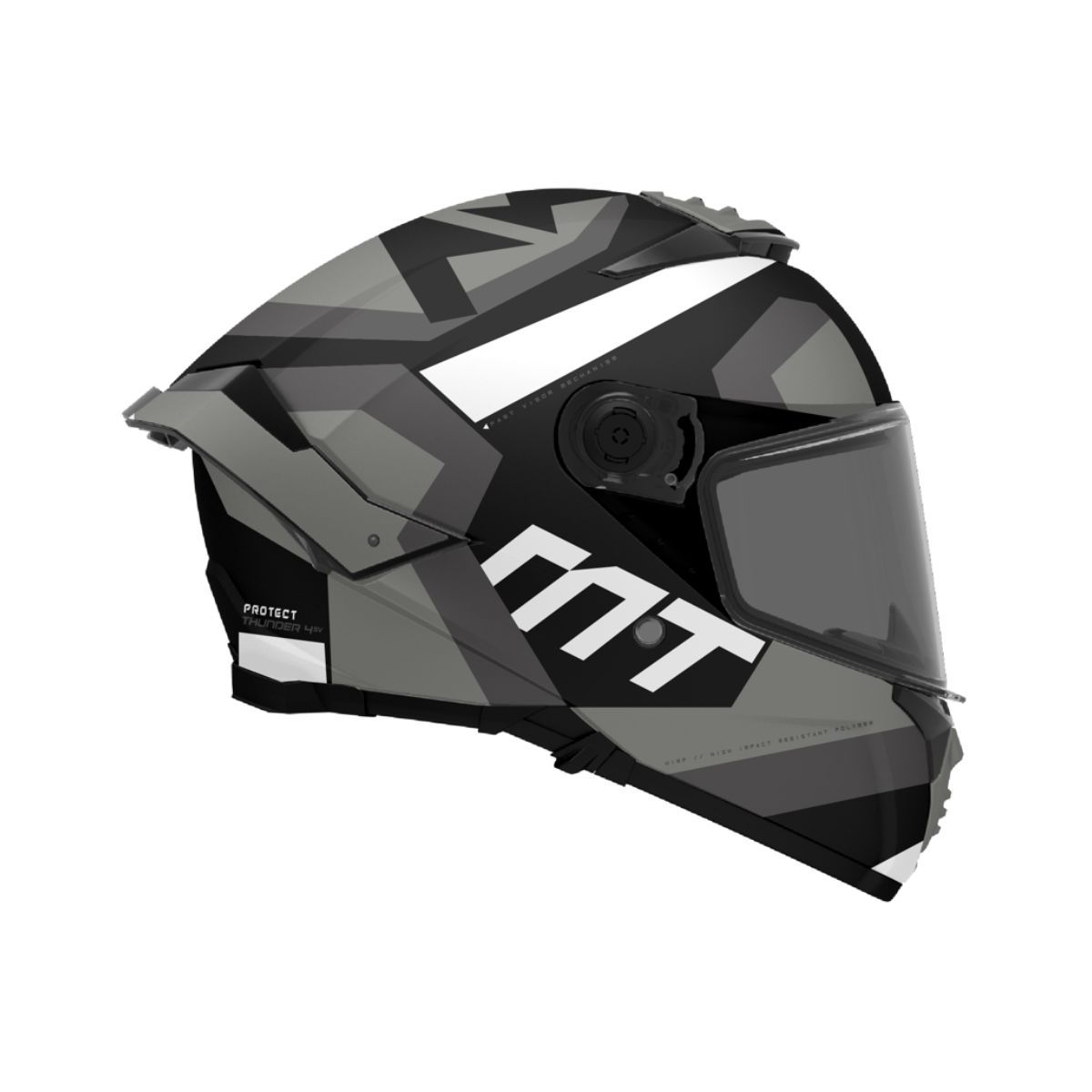 MT HELMETS - CASCO MT THUNDER 4 CERTIFICADO ECE2206 PROTECT BRILLO TALLA XL