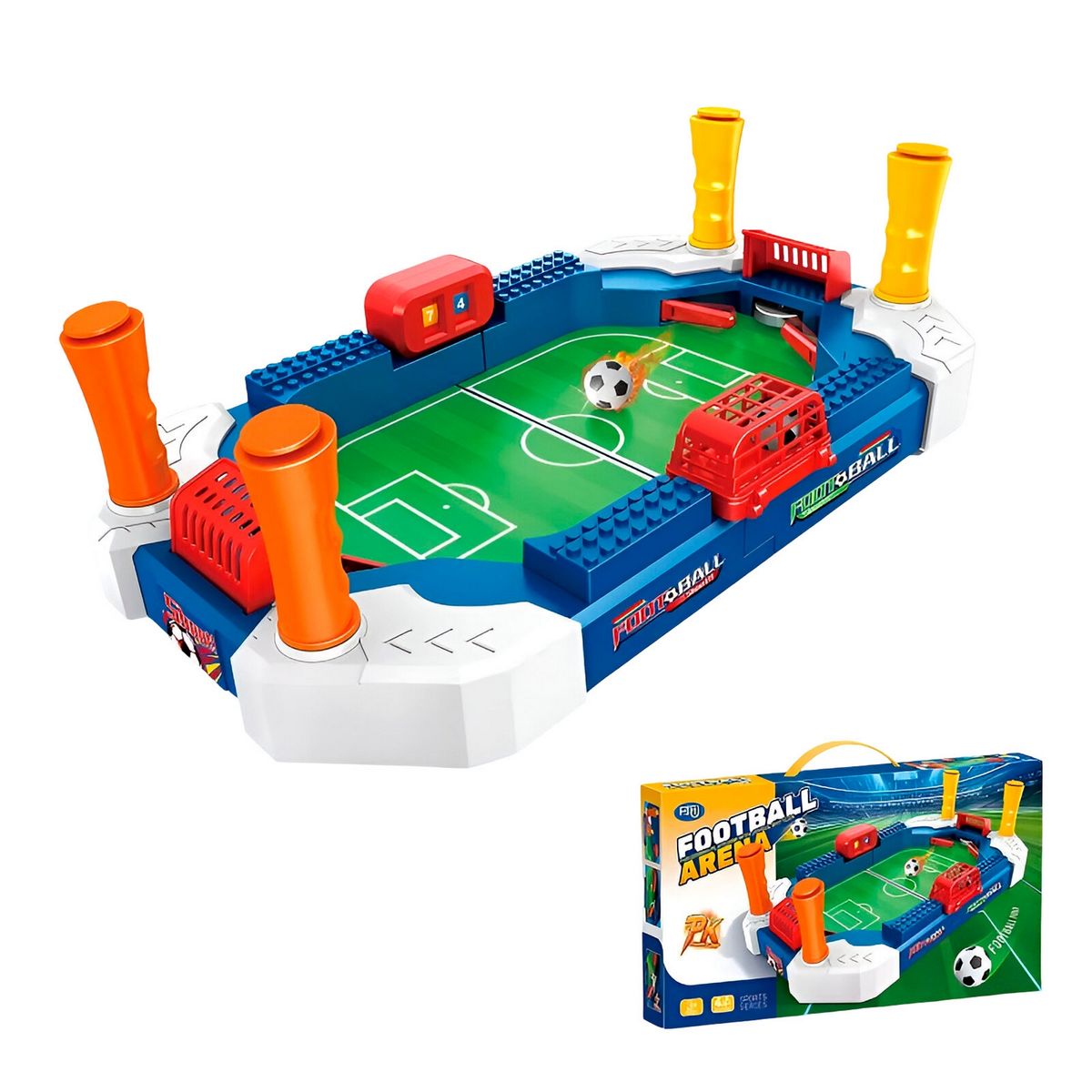 GENERICO - Juego De Mesa Futbol Soccer Arena Futbolin Habilidad