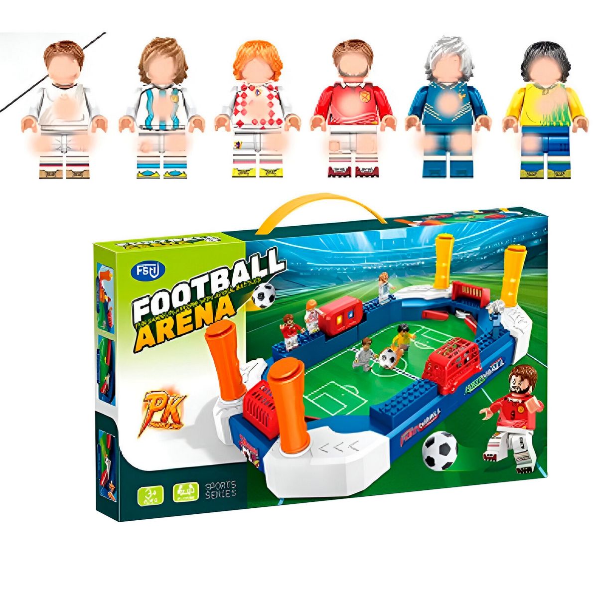 GENERICO - Juego De Mesa Futbol Soccer Arena Futbolin Habilidad