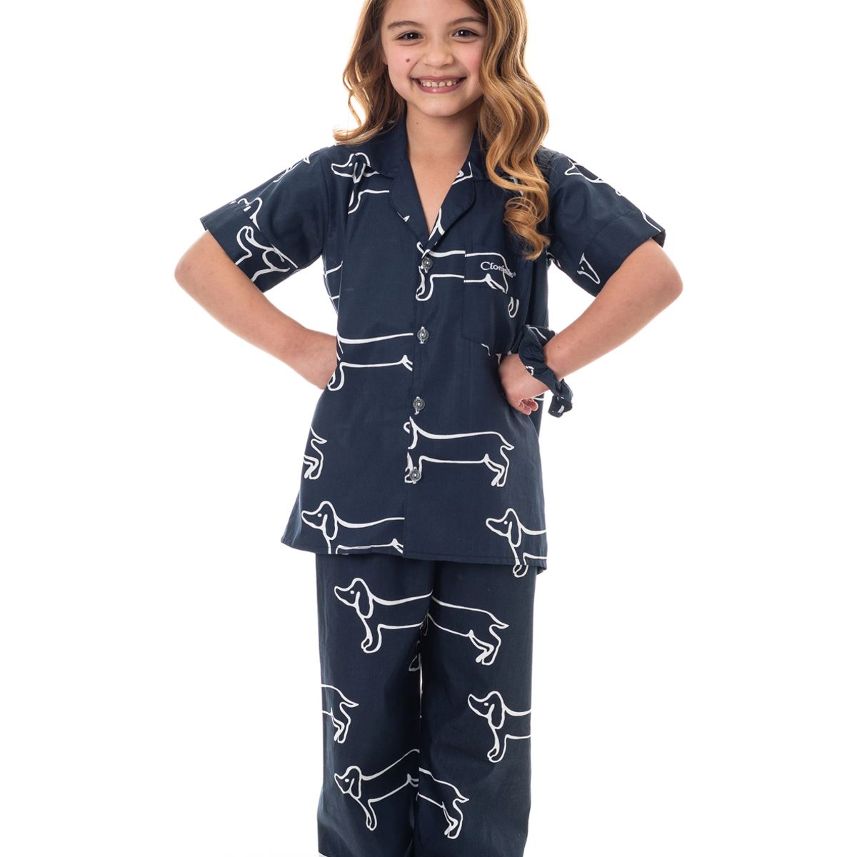 CLONHADAS - Pijama completa con pantalón niños Manga corta Clonhadas BILLY