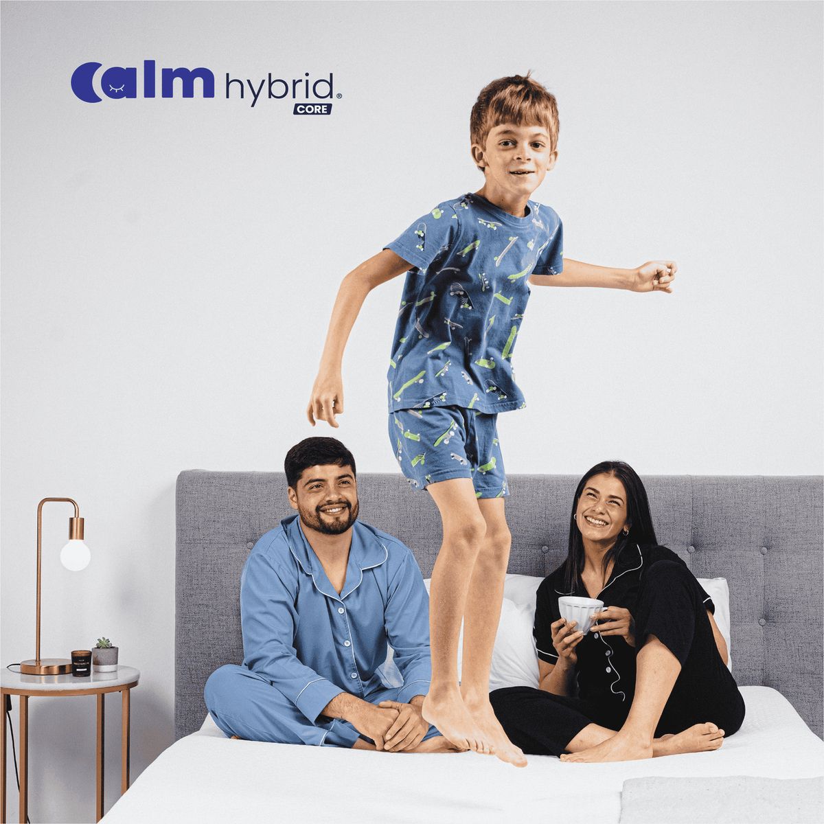 CALM - Colchón Hybrid Core Queen Ortopédico con Resortes Pocket