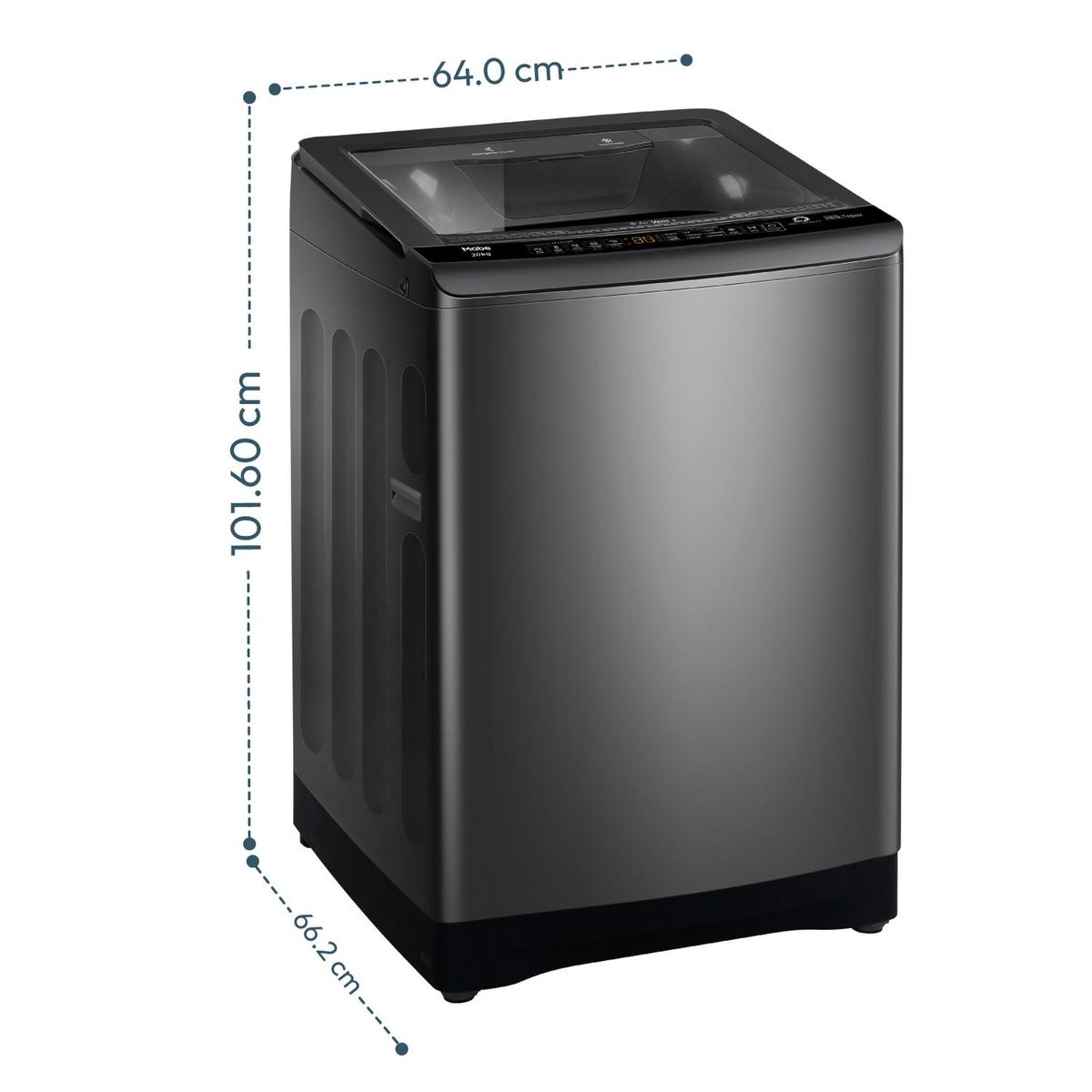 MABE - Lavadora Aqua Saver Green 20Kg Gray Mabe LMA0220WDGAB0