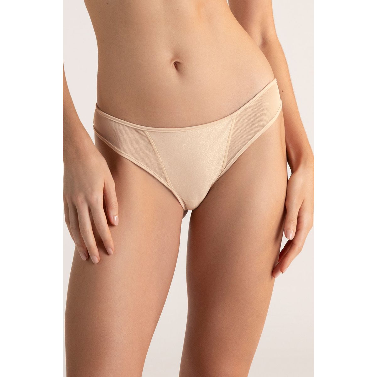 TOUCHE LINGERIE - Panty de tiro medio elaborado en microfibra 2283061