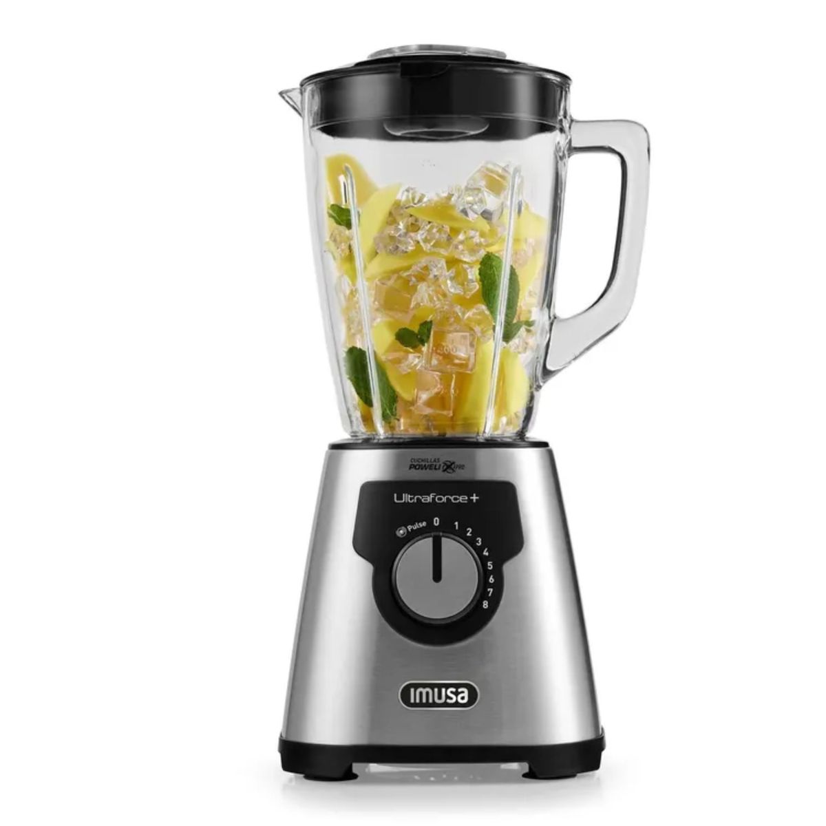IMUSA - Licuadora IMUSA Ultraforce 1000W Vaso de Vidrio 22L