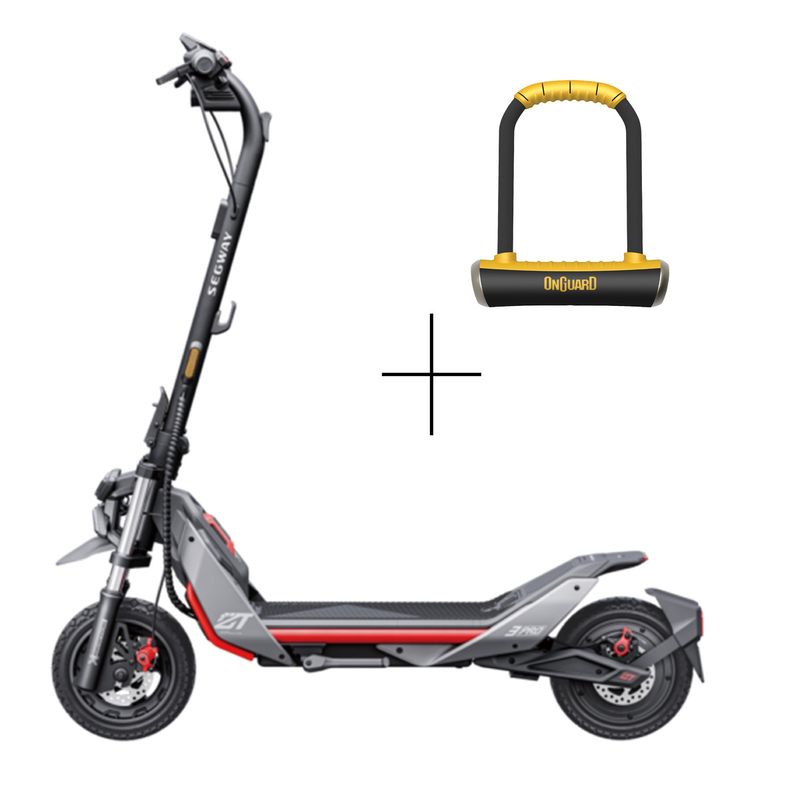 SEGWAY - Patineta Eléctrica Segway ZT3PRO 1600W  40kmh 70km Aut+ 8001