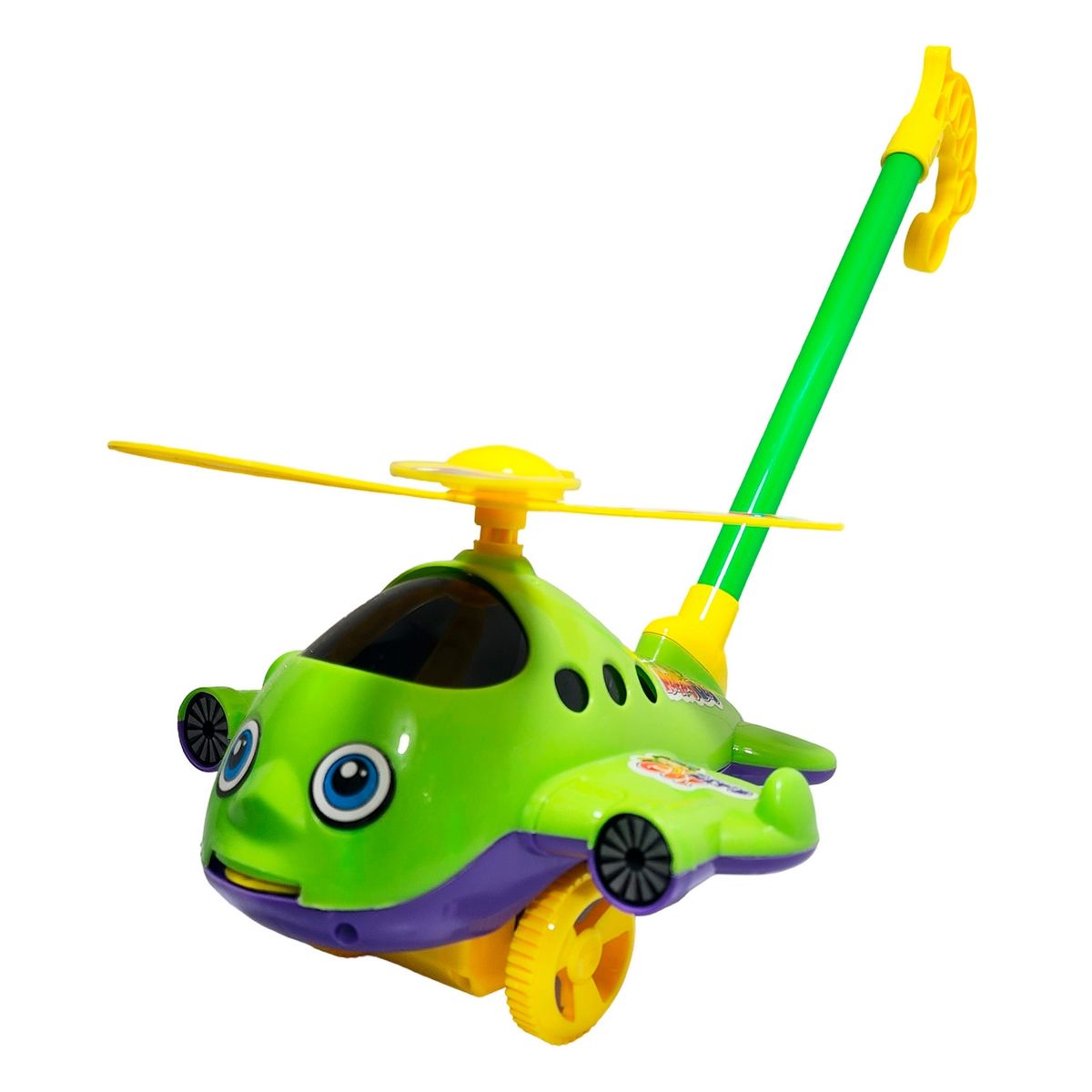 GENERICO - Avion Helicoptero Movimiento Arrastre Niños Juguete