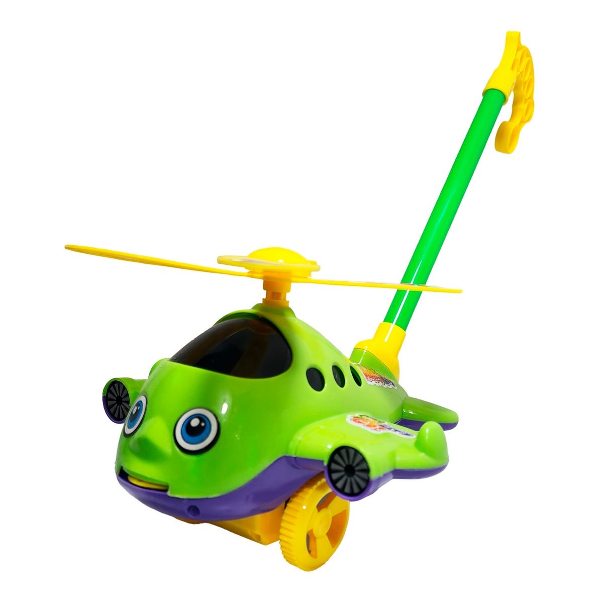 GENERICO - Avion Helicoptero Movimiento Arrastre Niños Juguete