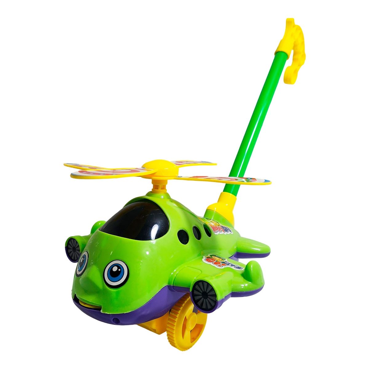 GENERICO - Avion Helicoptero Movimiento Arrastre Niños Juguete