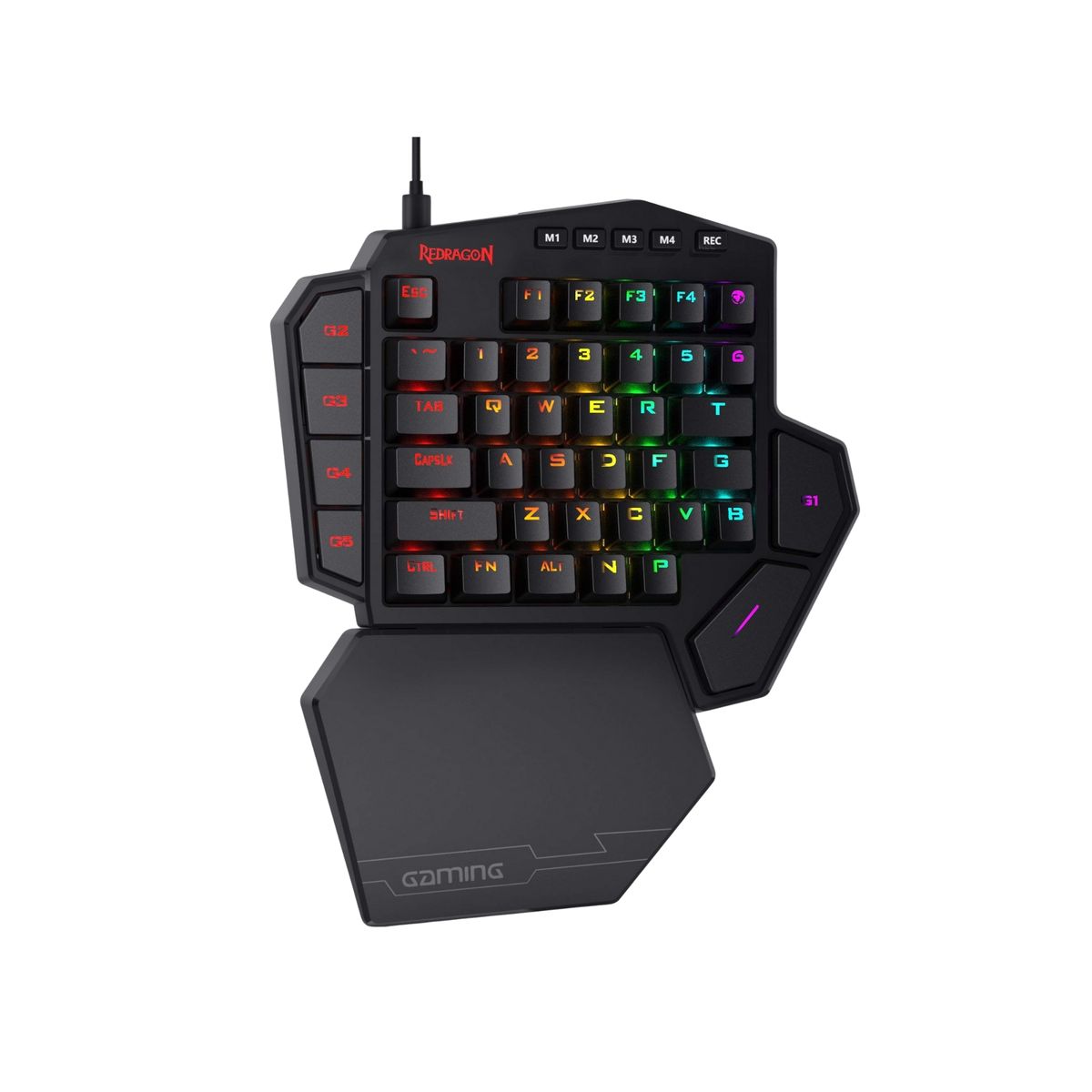 REDRAGON - TECLADO REDRAGON DITI K585 RGB SWITCH CAFÉ