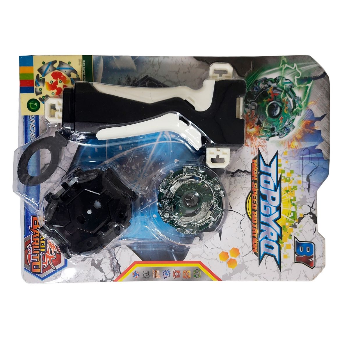 GENERICO - Juguete Interactivo Trompo Beyblade + Lanzador
