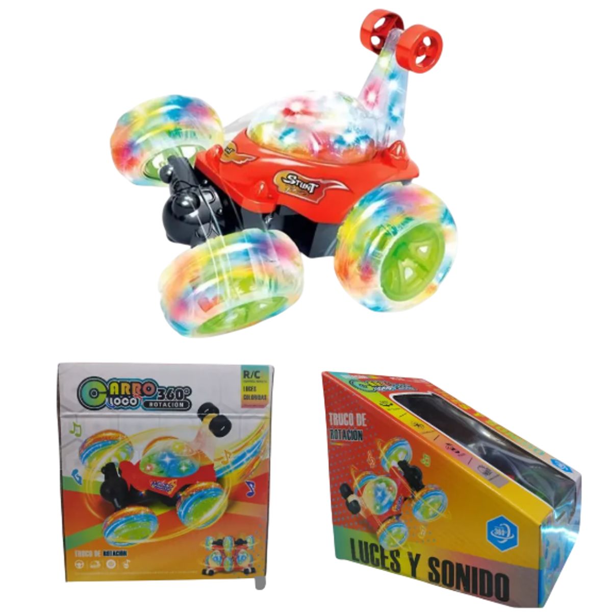 GENERICO - CARRO LOCO RECARGABLE JUGUETE CONTROL REMOTO