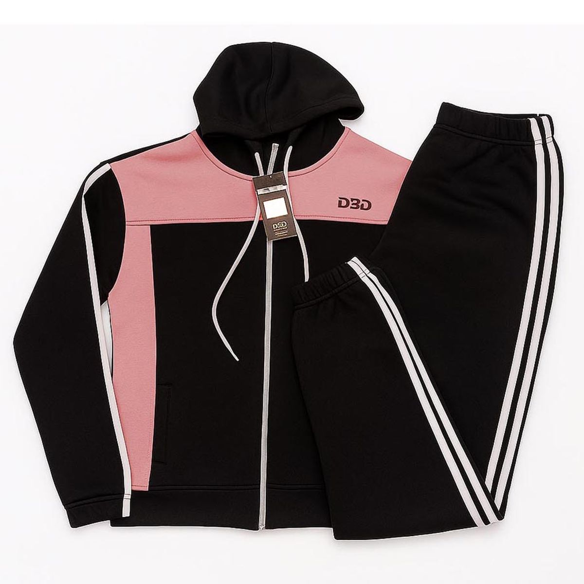 MODA EN CIRCUITO - Conjunto Deportivo o Sudadera Licrada para Mujer con Chaqueta