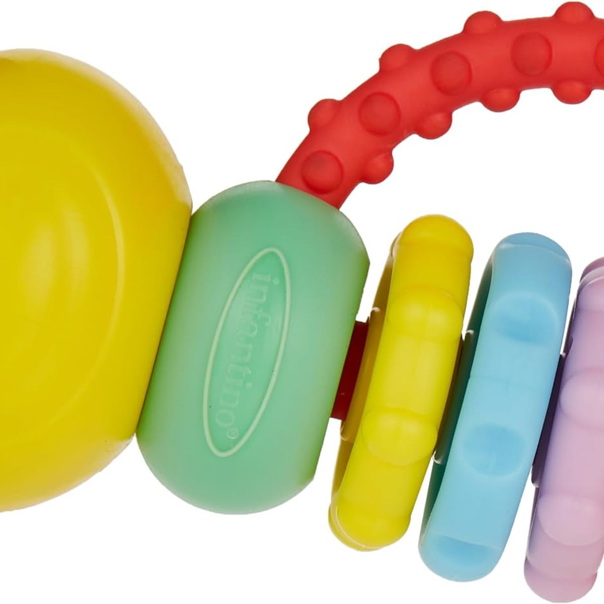 INFANTINO - Juguete Trompeta Musical Bebé Sensorial Colores Y Textura