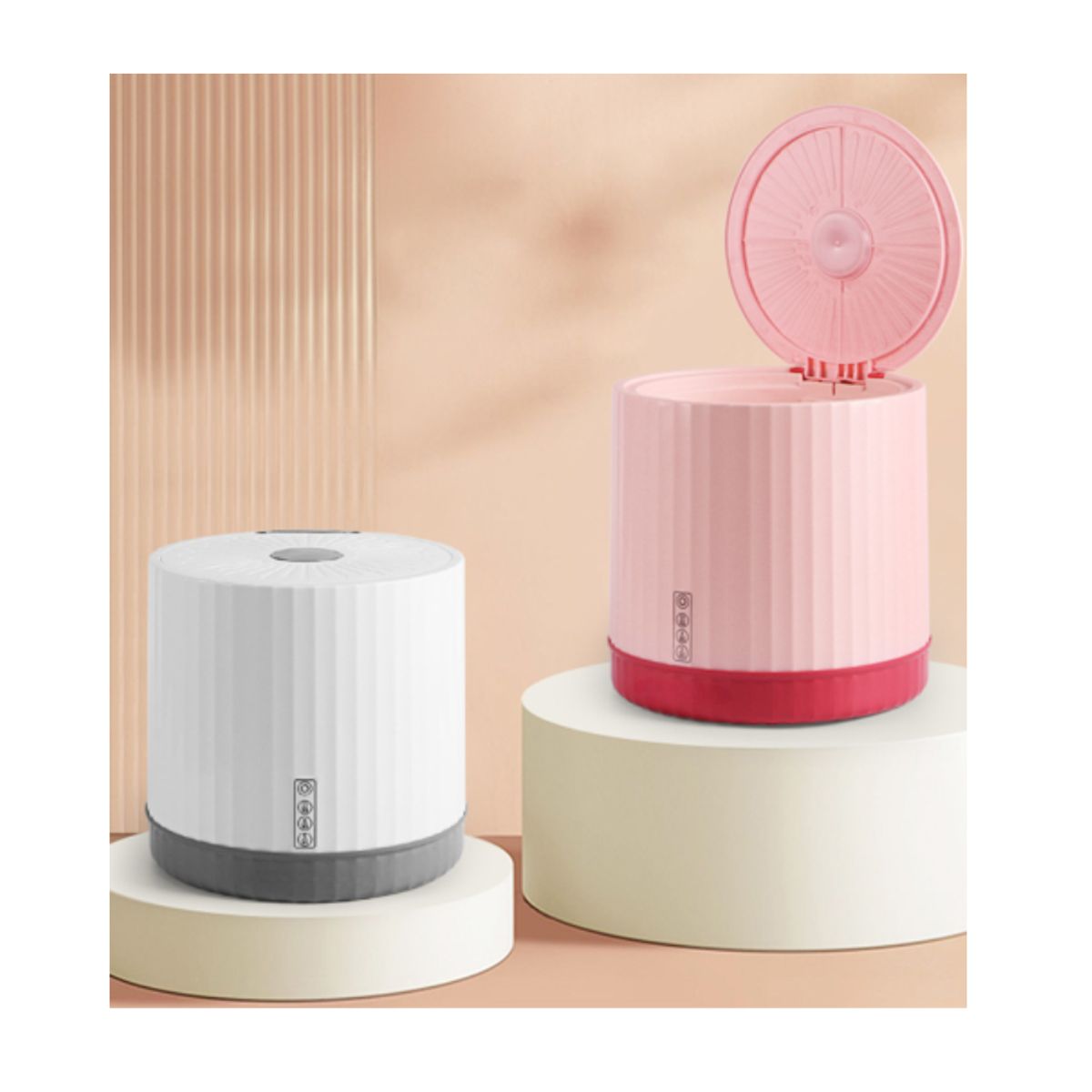 GENERICO - Lavadora Secadora Portátil Automática 5kg Tambor Giratorio Blanco