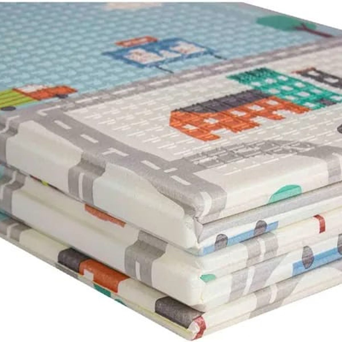 GENERICO - Tapete De Juego Plegable De Gateo Para Bebé Doble Faz