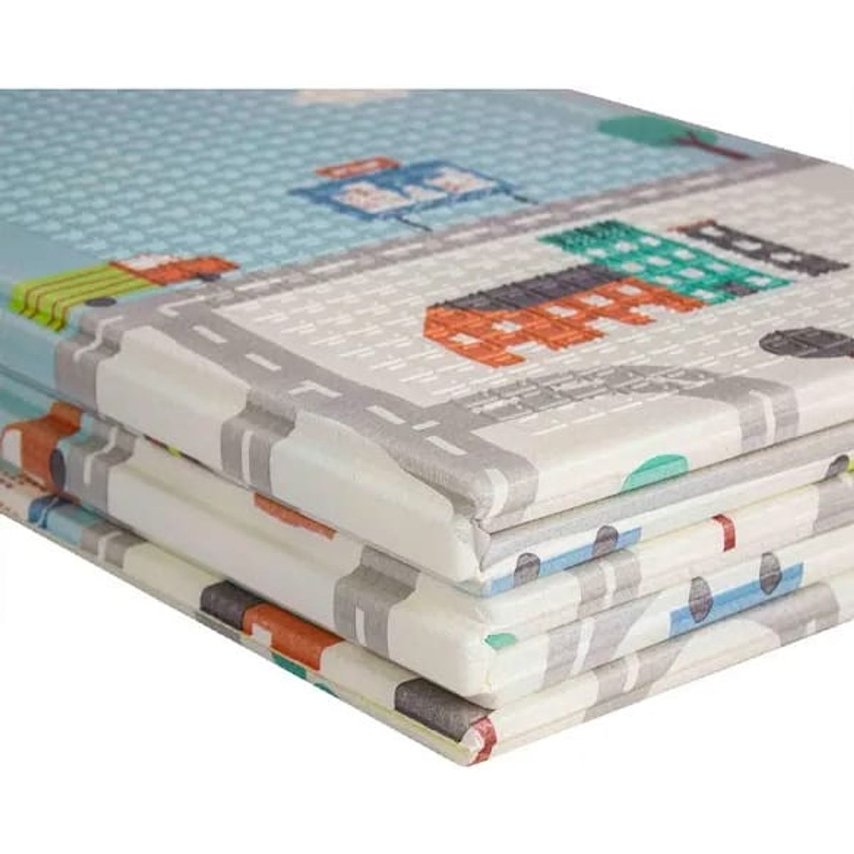 GENERICO - Tapete De Juego Plegable De Gateo Para Bebé Doble Faz