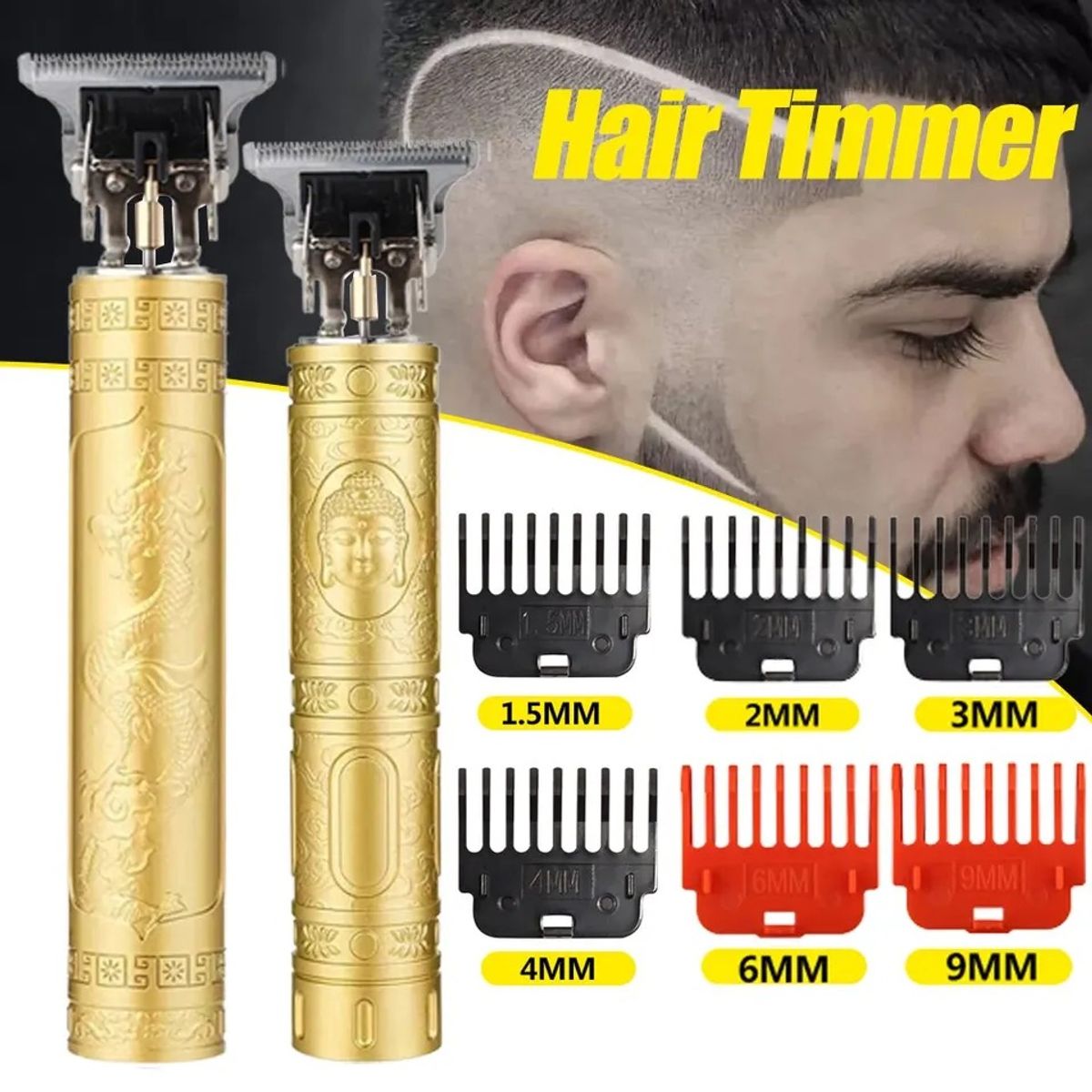 GENERICO - Maquina Buda Recortadora Patillera Recargable