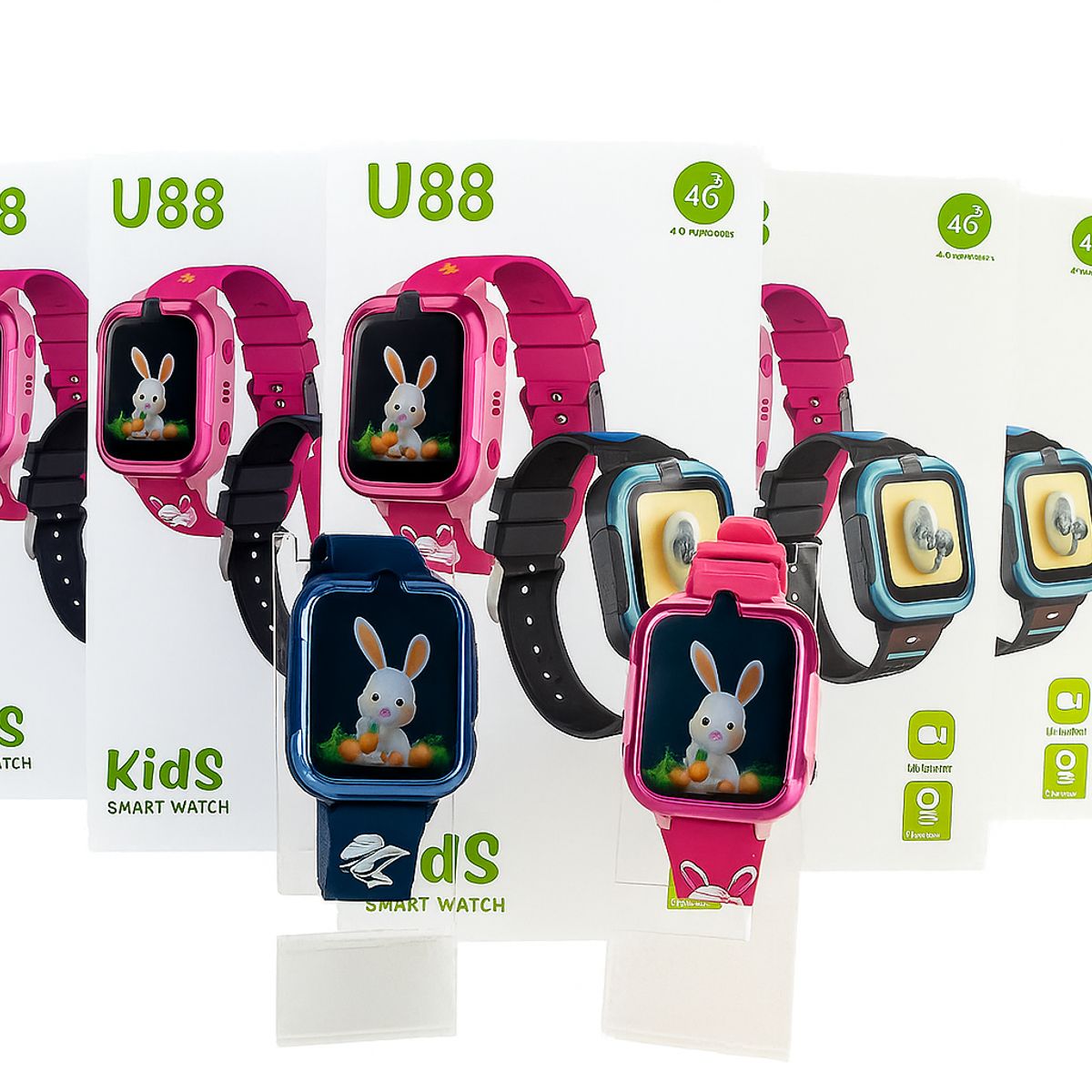 GENERICO - Reloj Smartwatch Kids Con Gps Y Sim Card Seguimiento Y Comunicación Para Niños Rosado