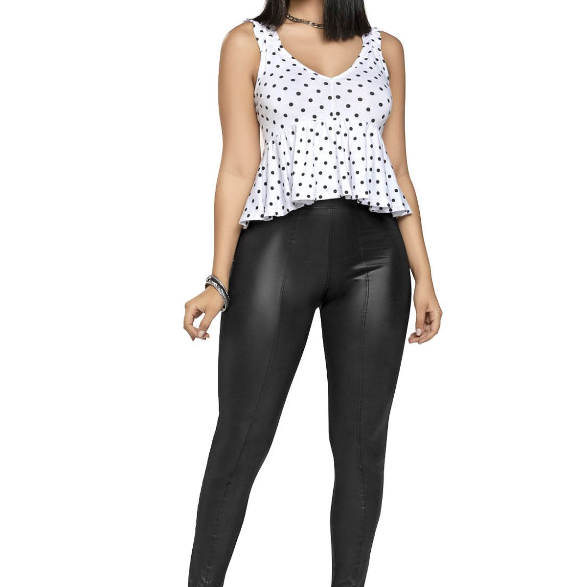 MARKETING PERSONAL - Jegging Mujer Negro Mp 4503