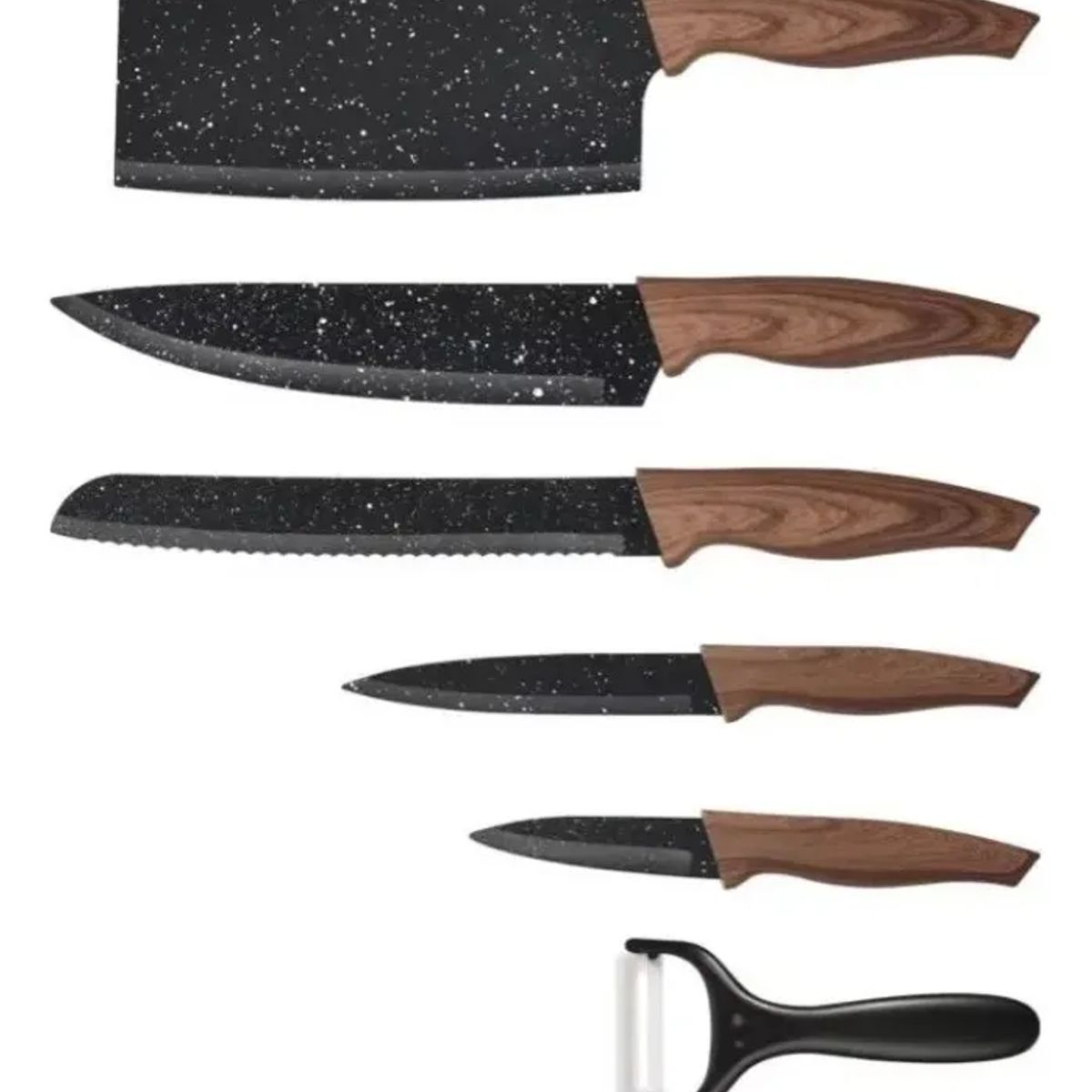 BASS - Cuchillos Cocina Bass  Set X 6