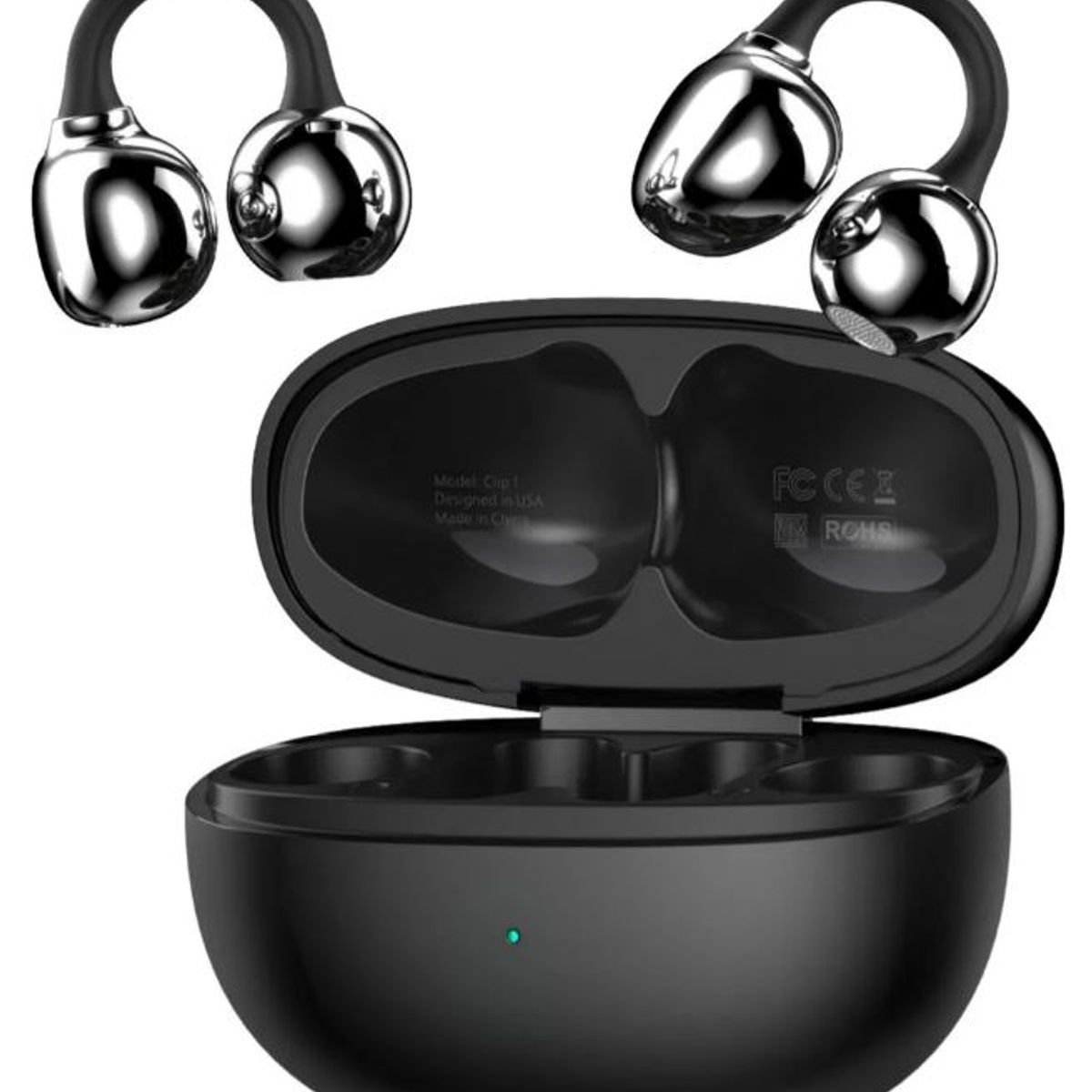 INNOVA - Auriculares Inalámbricos Con Clip Para La Oreja G-tide Clip1 Color Negro