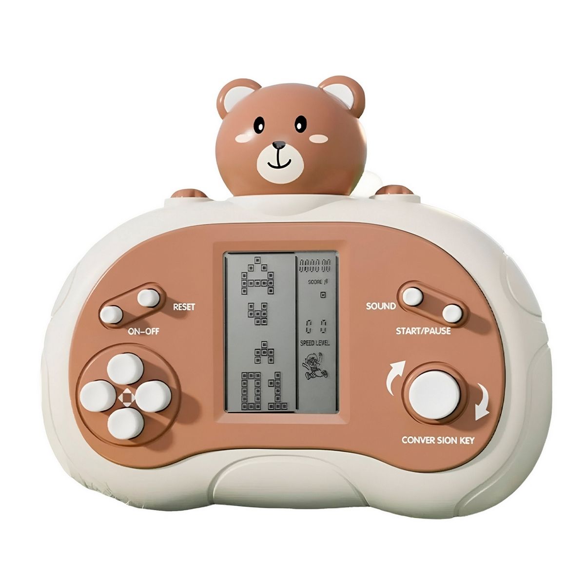 GENERICO - Juguete Diseño Atari Estrategia En Forma De Oso + Baterias