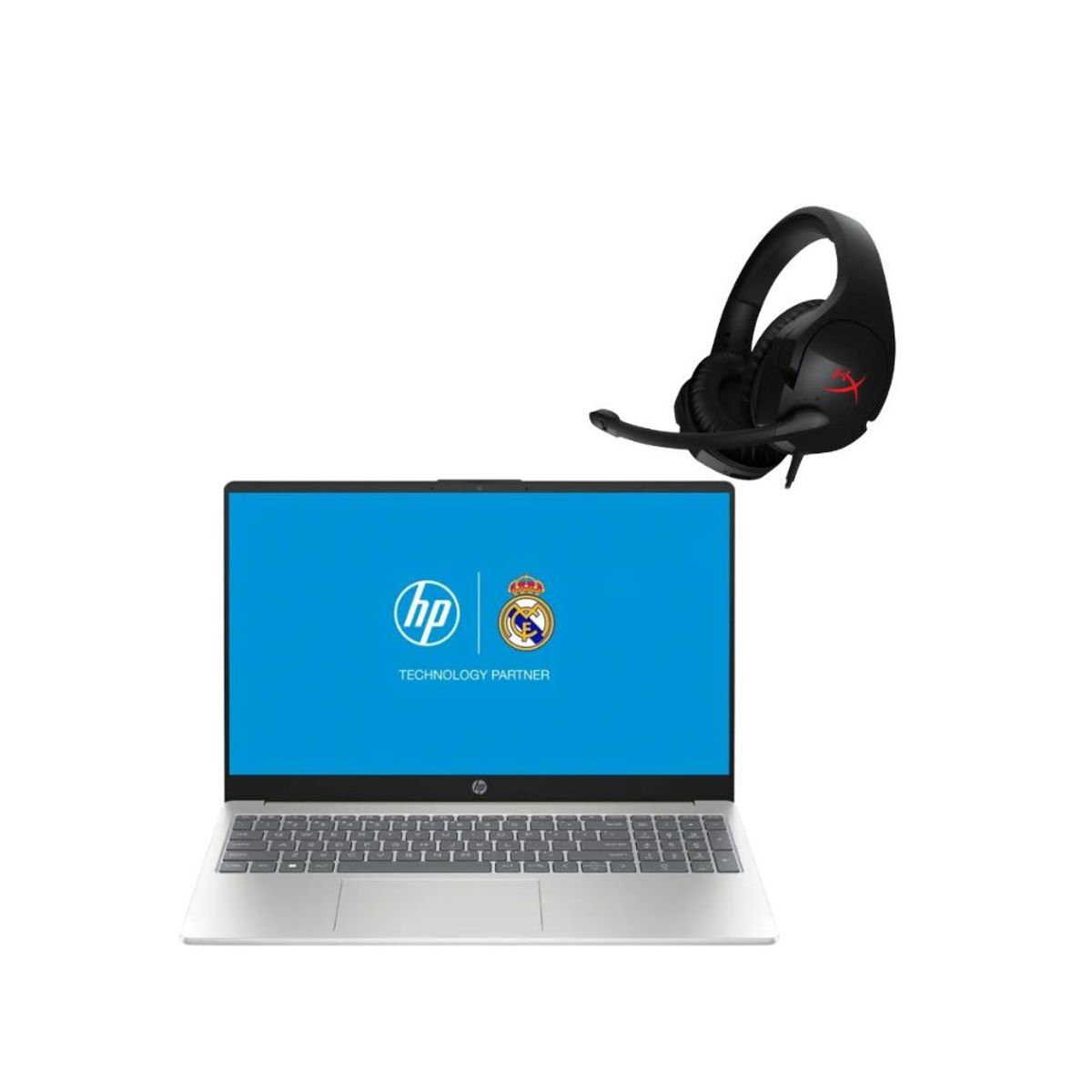 HP - combo Portátil HP Core i5 1235U 8GB RAM SSD 512GB 156 FHD + Diadema HyperX Cloud Stinger