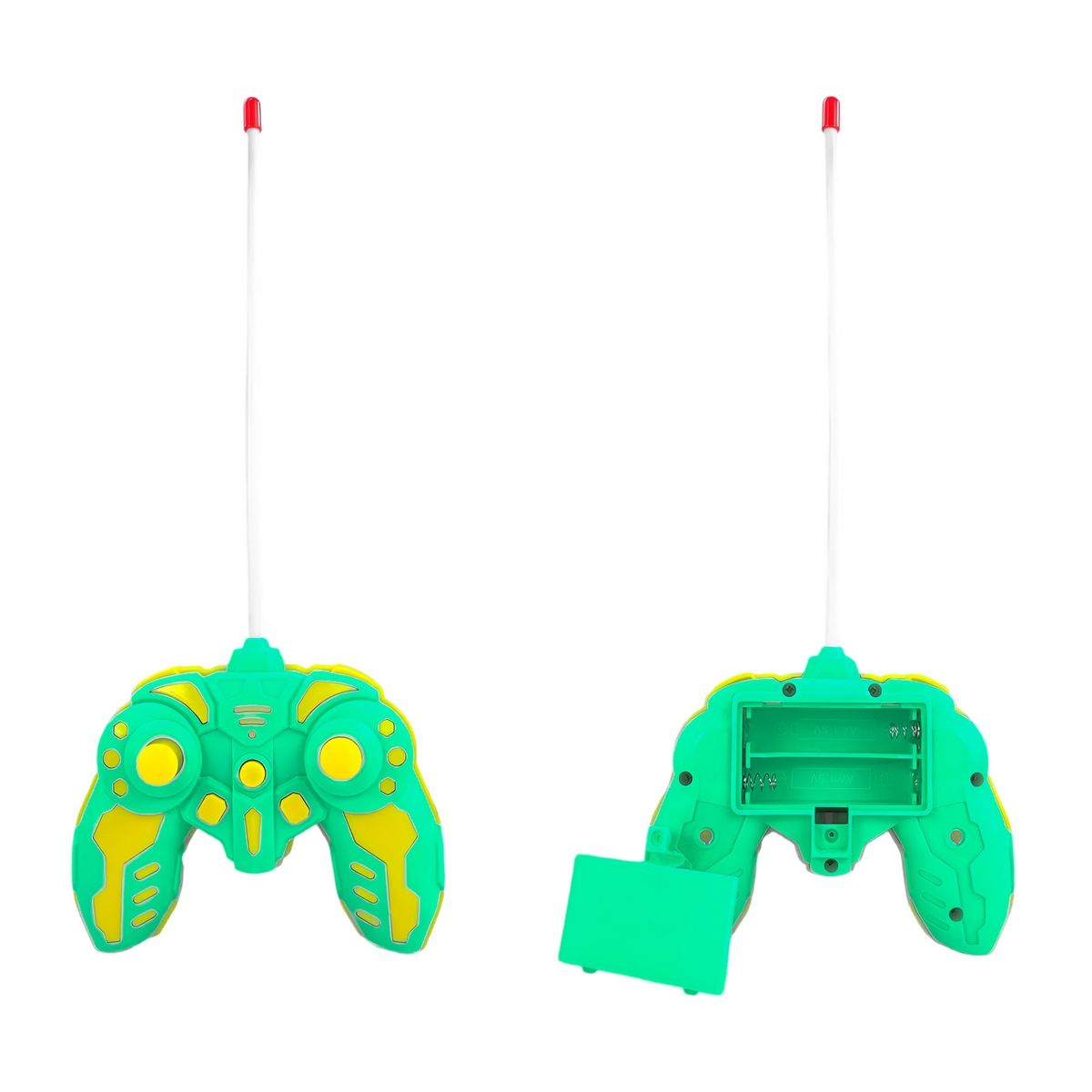 GENERICO - Carro Control Remoto Engranaja Recargable Luces Juguete