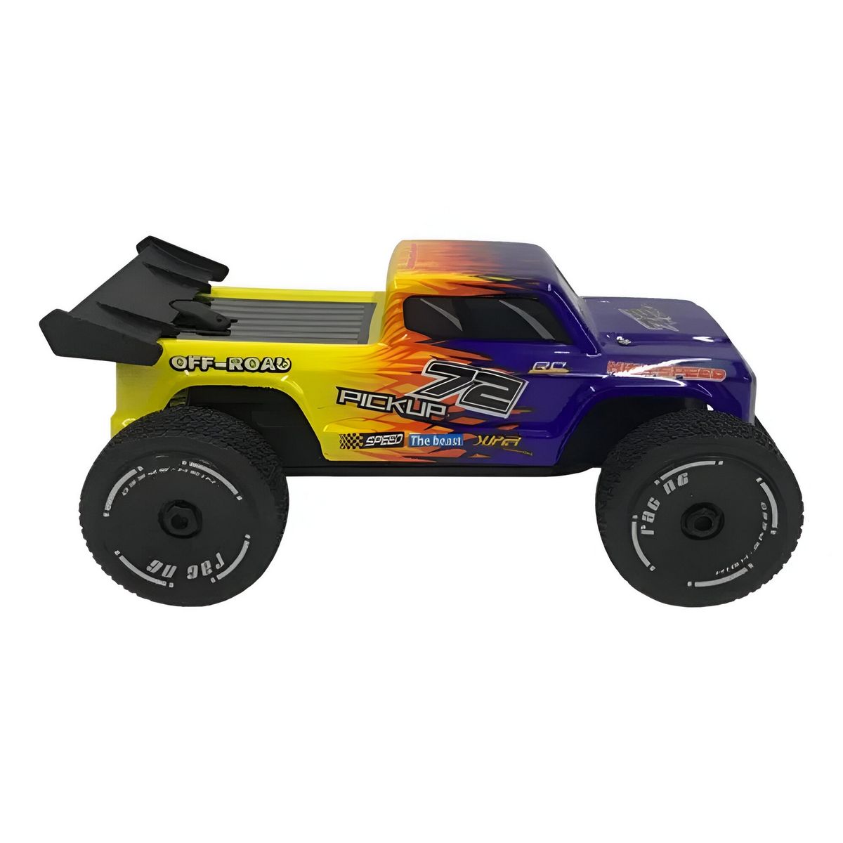 GENERICO - Camioneta Pickup Control Remoto Racer Recargable Juguete